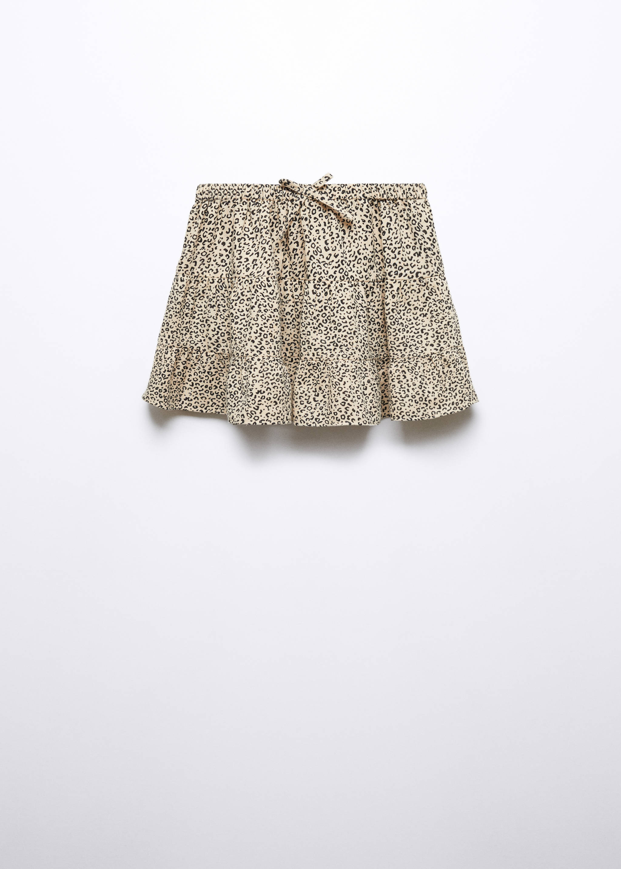 Leopard cotton skirt - Article without model