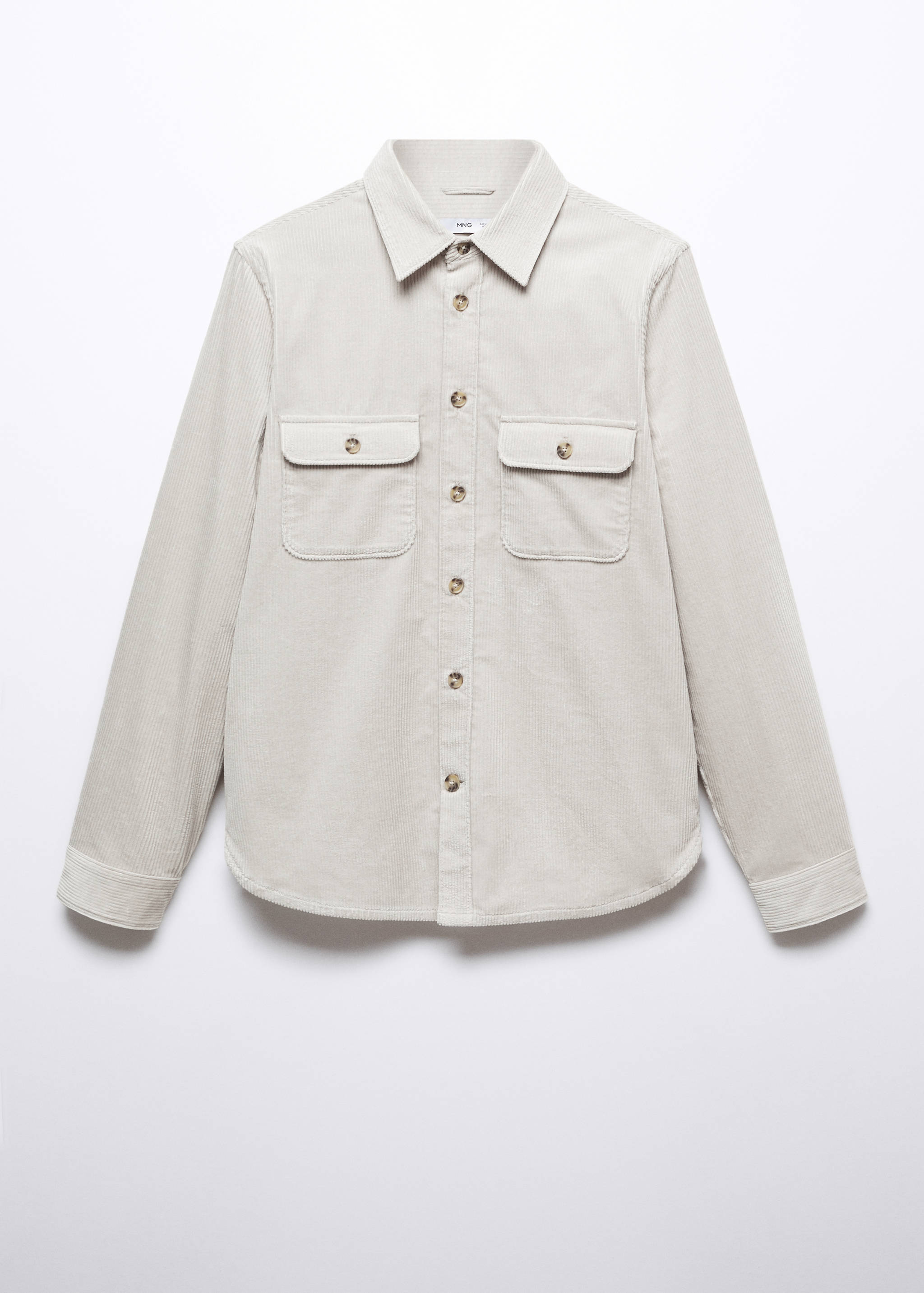Cord-Overshirt mit Taschen - Artikel ohne Model