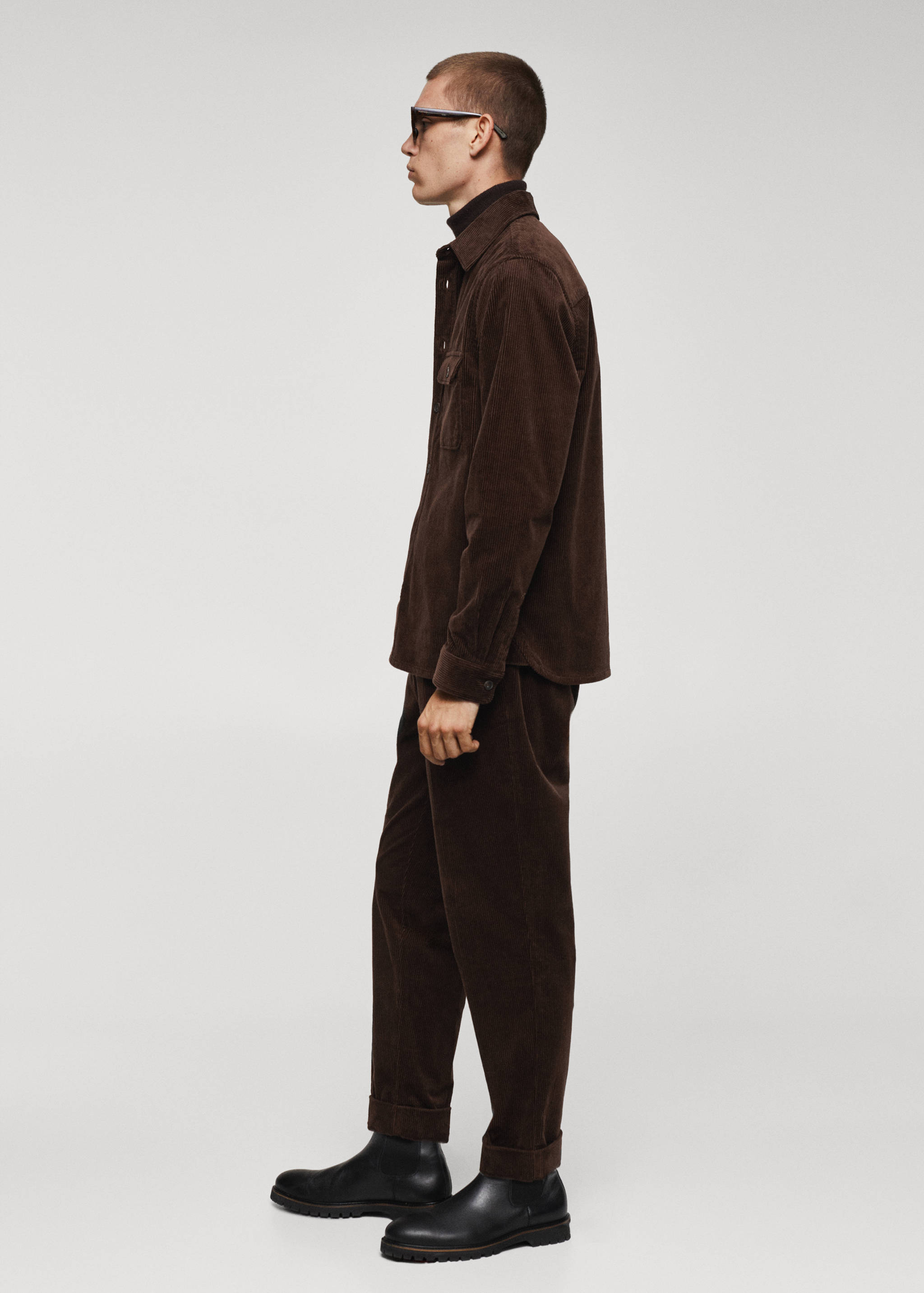 Cord-Overshirt mit Taschen - Detail des Artikels 2