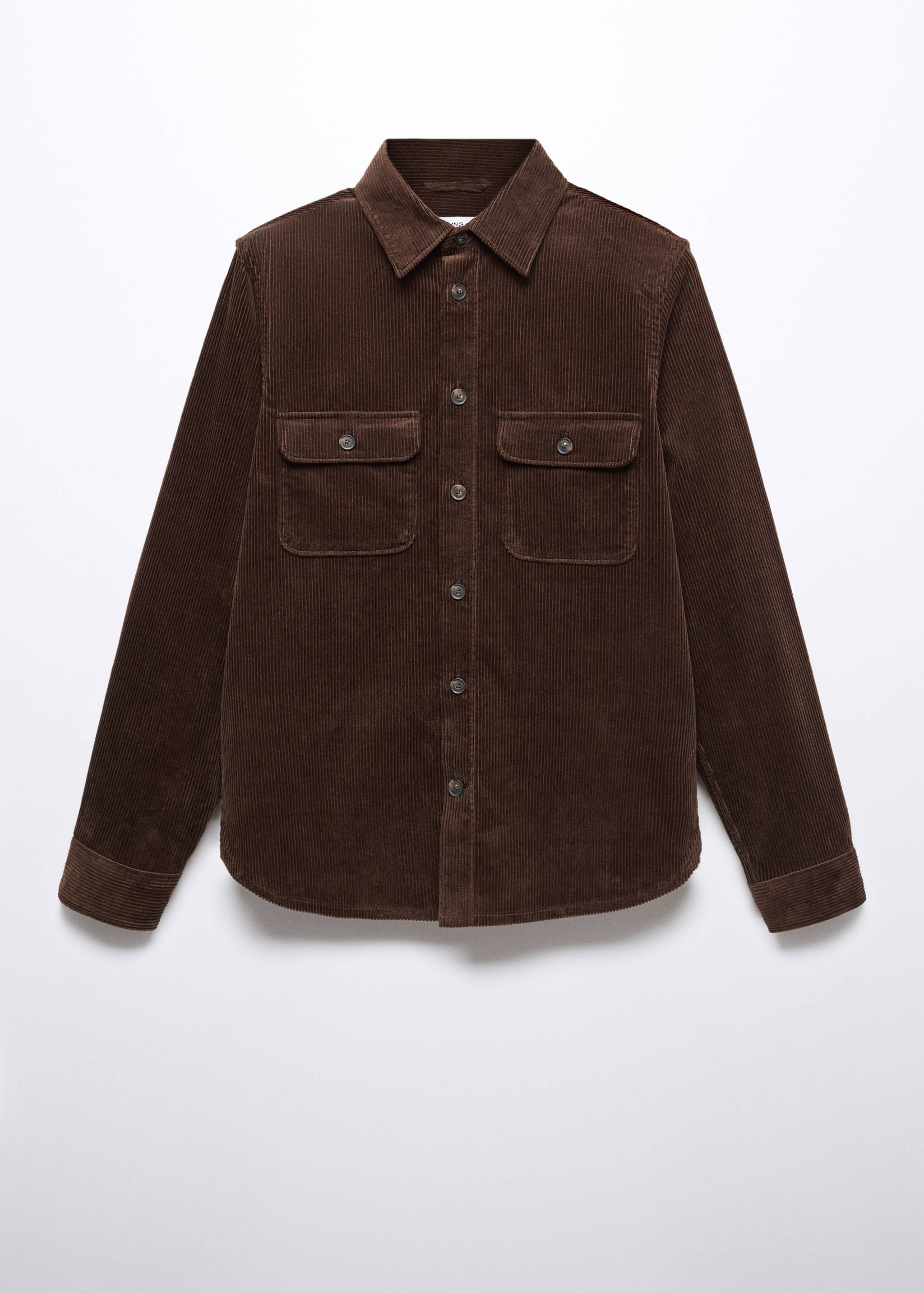 Cord-Overshirt mit Taschen - Artikel ohne Model
