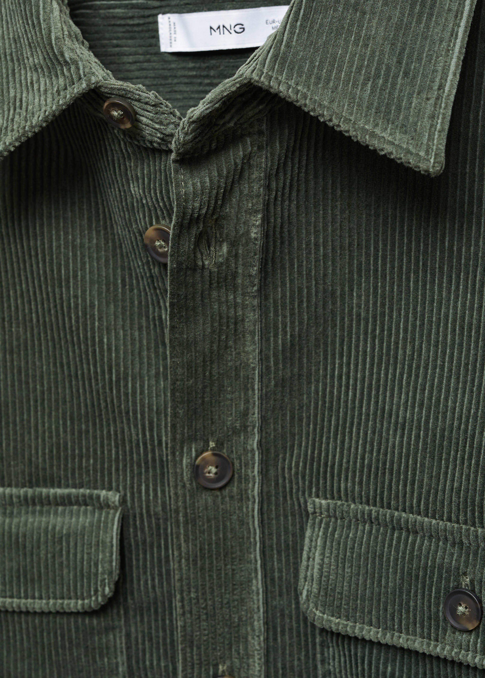 Cord-Overshirt mit Taschen - Detail des Artikels 8