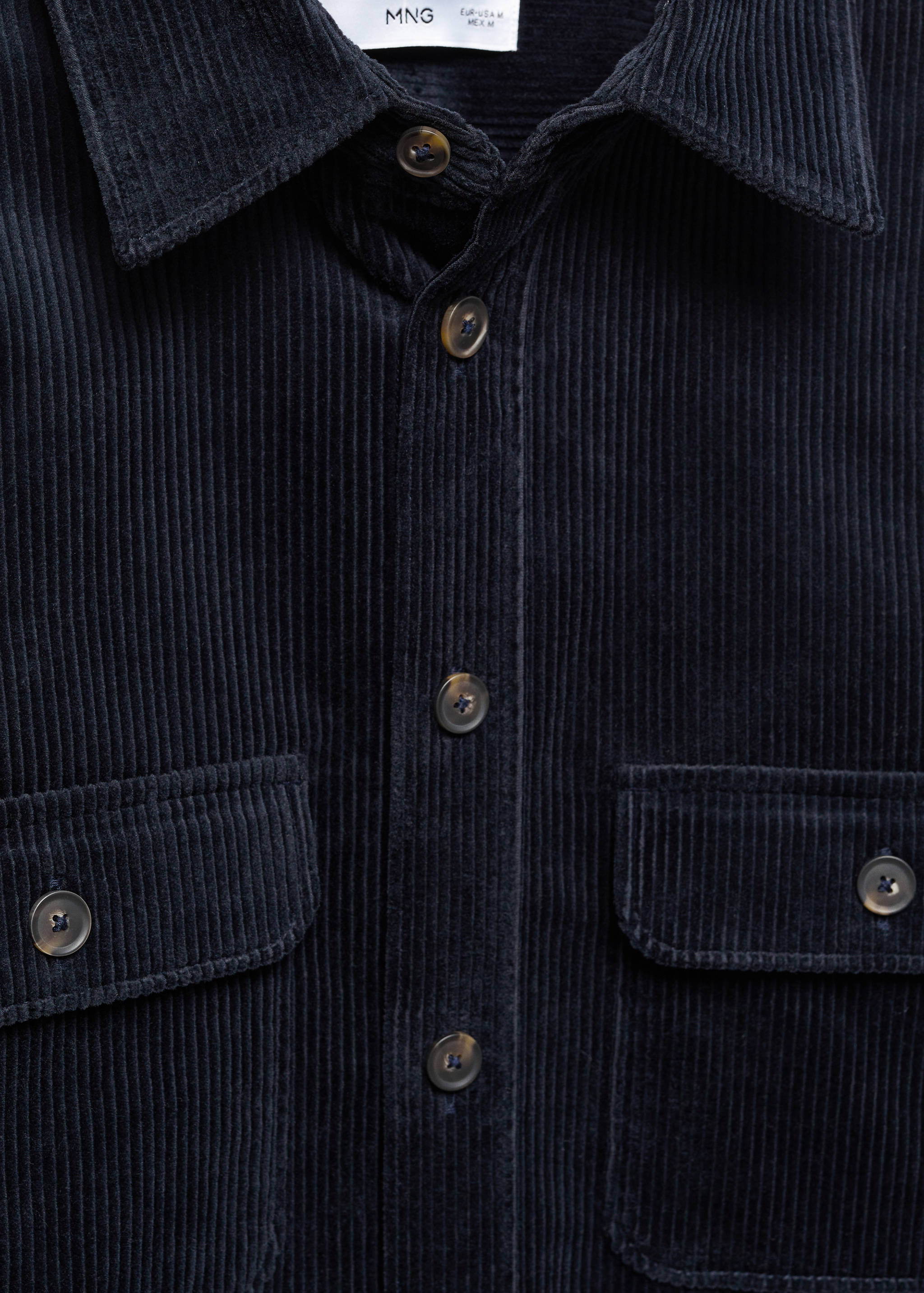 Cord-Overshirt mit Taschen - Detail des Artikels 8