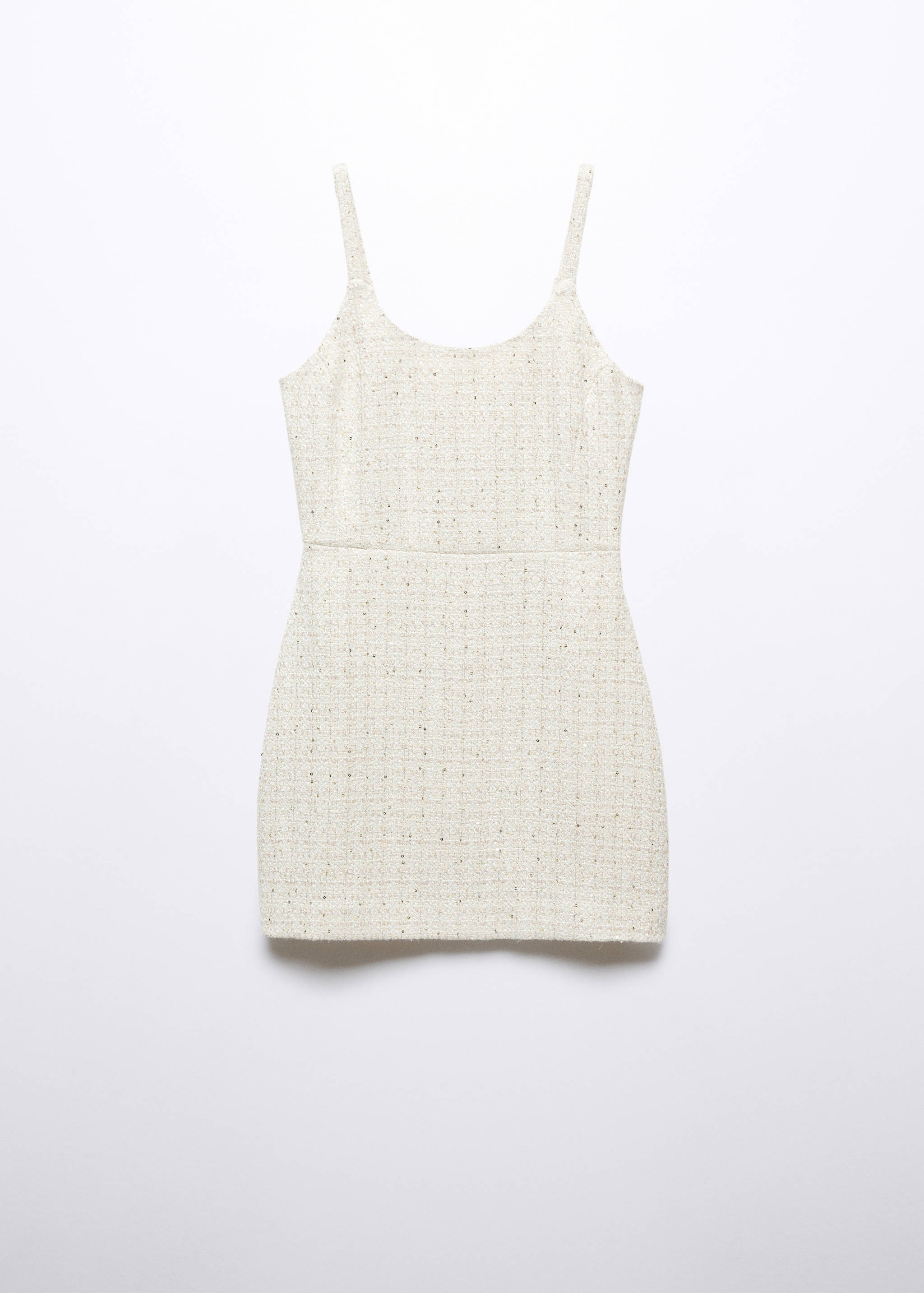 Tweed dress with strap - Article without model