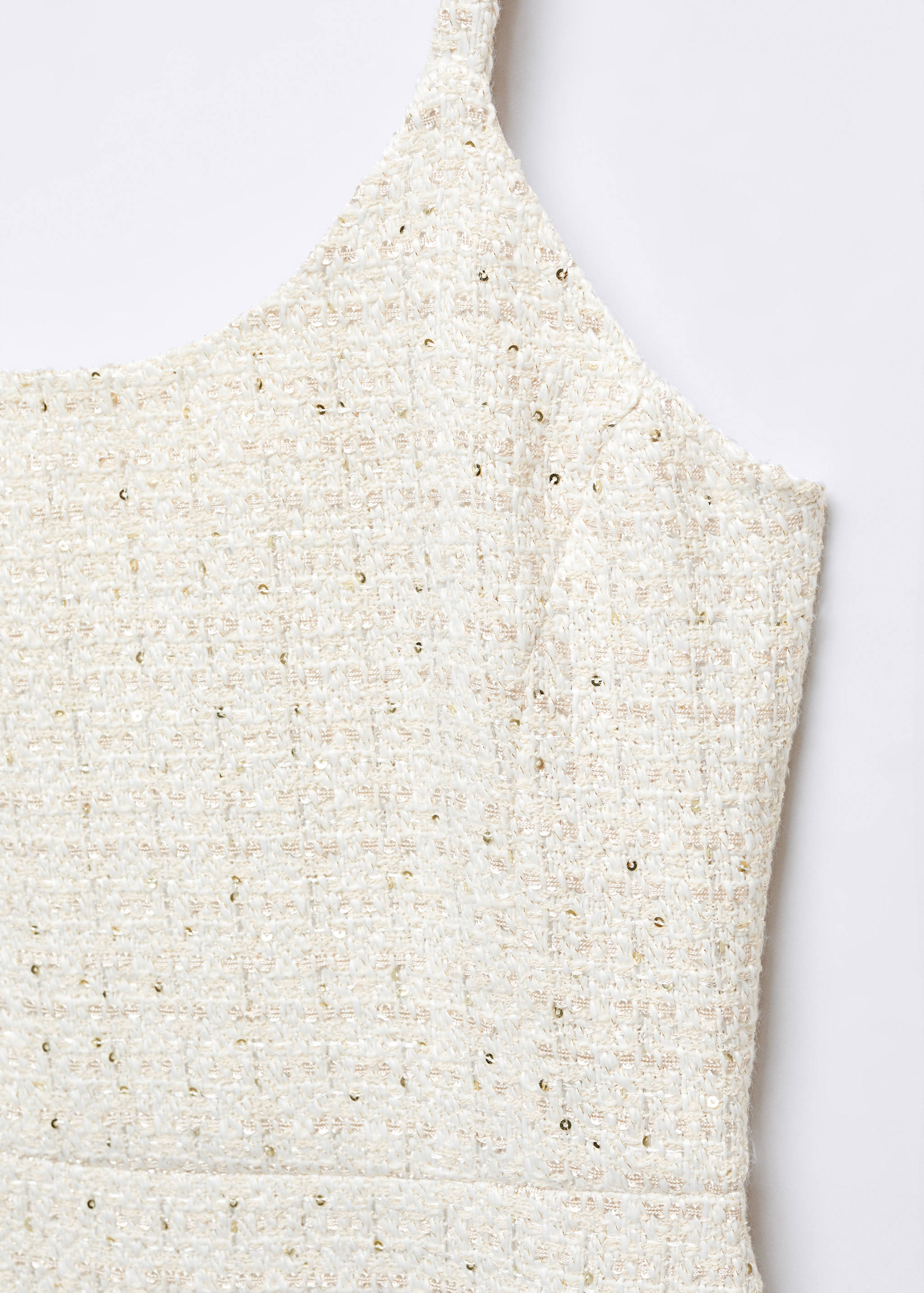 Tweed dress with strap - Details of the article 8