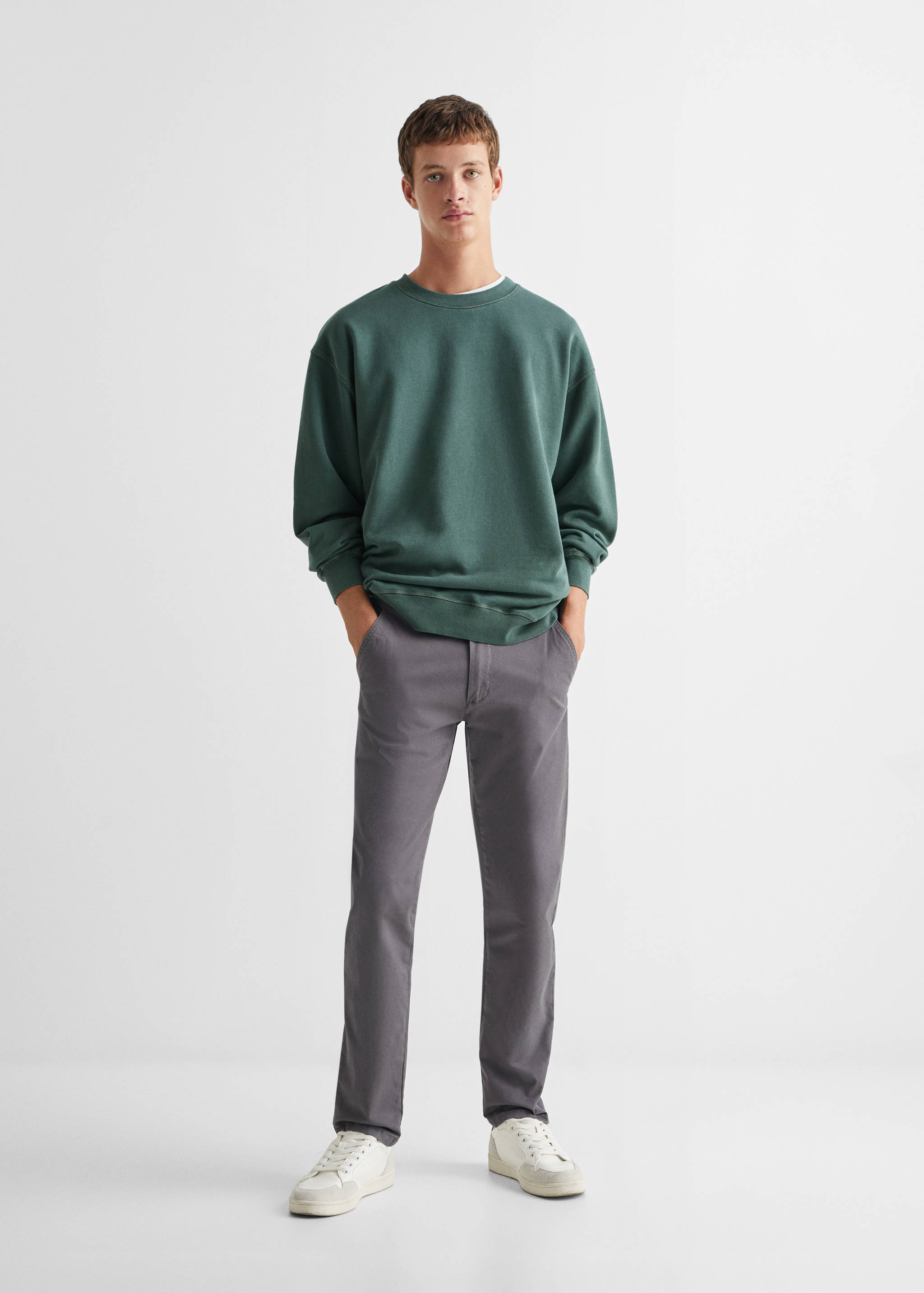 Dessuadora bàsica cotó - Pla general