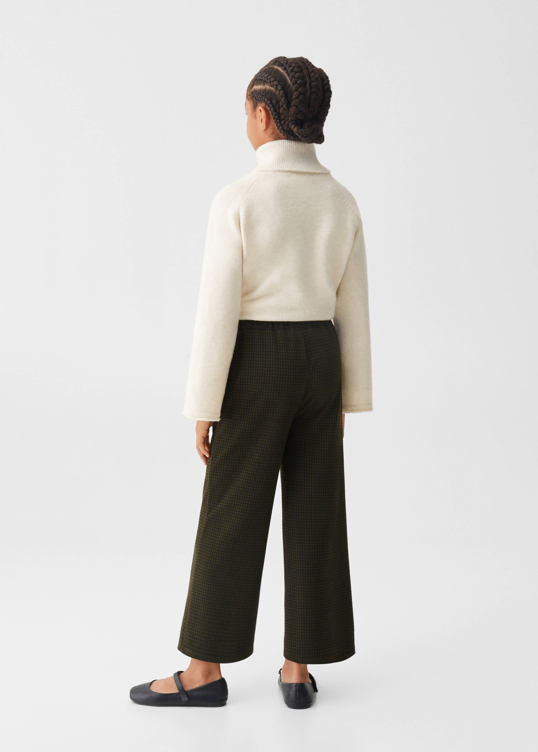 Pantalons pota de gall - Revers de l'article