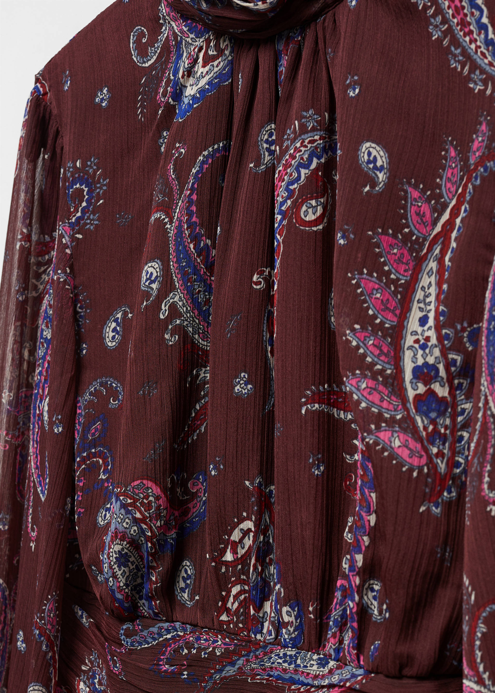 Paisley blouse met pofmouwen - Detail van het artikel 8