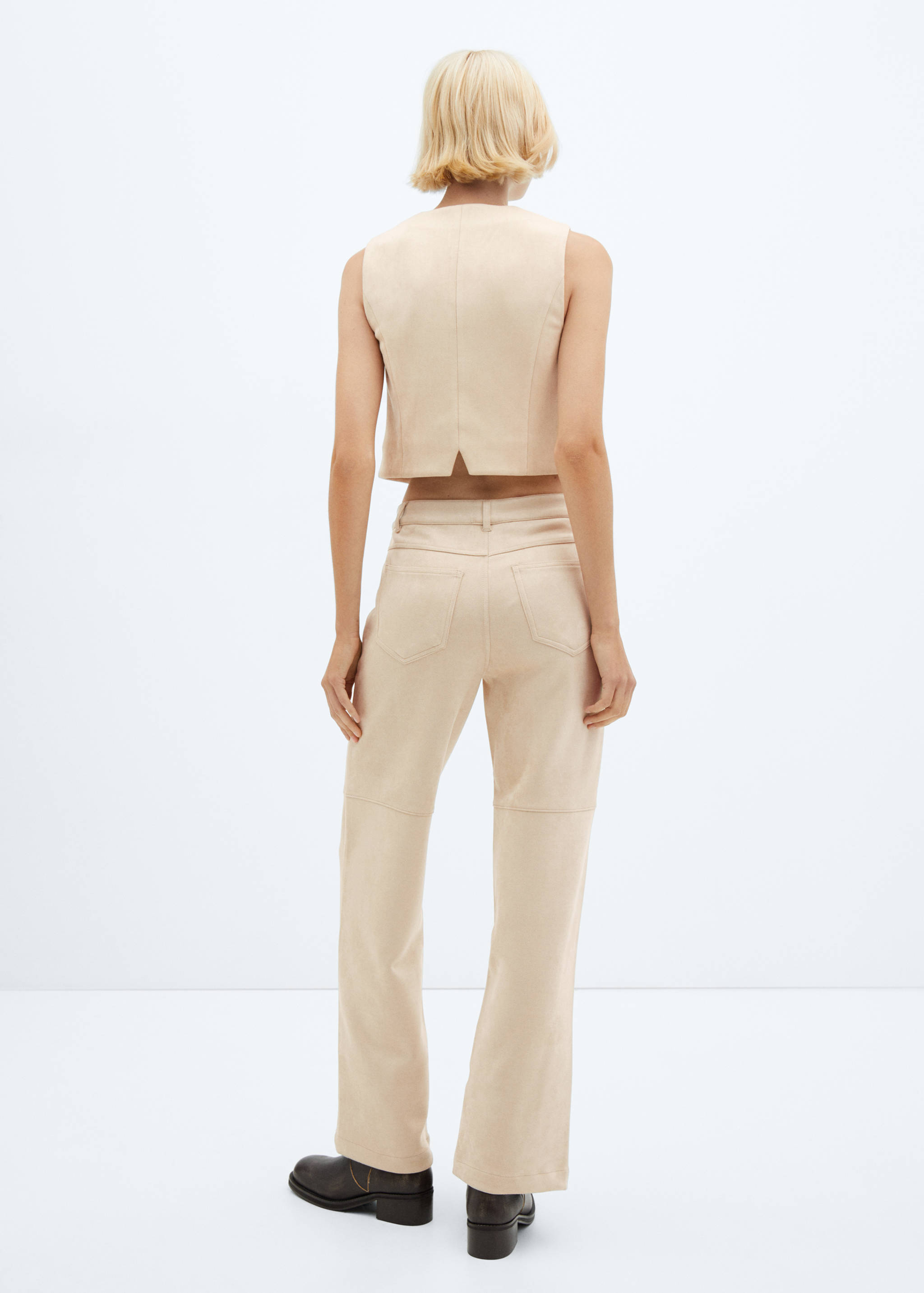 Pantalons doble faç costures - Revers de l'article