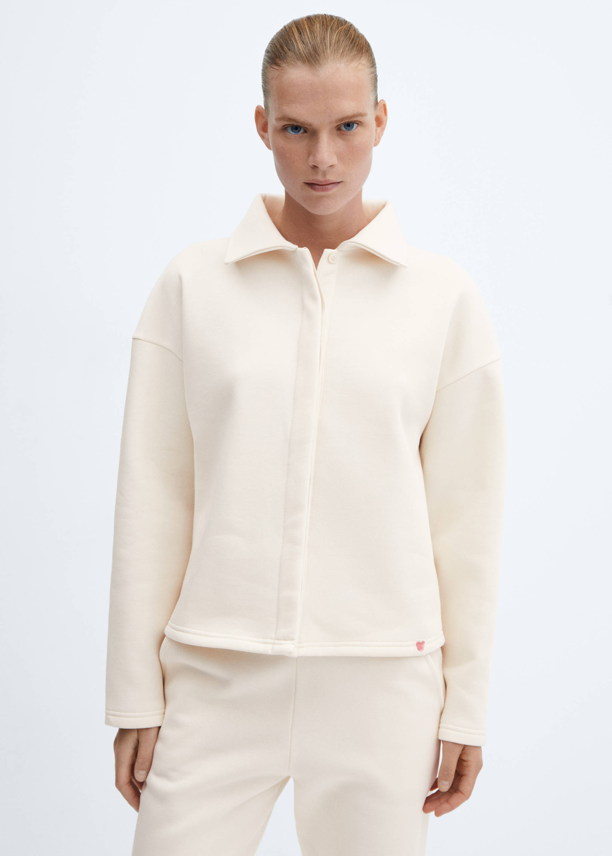 Solidarity cotton jogger trousers - Details of the article 1