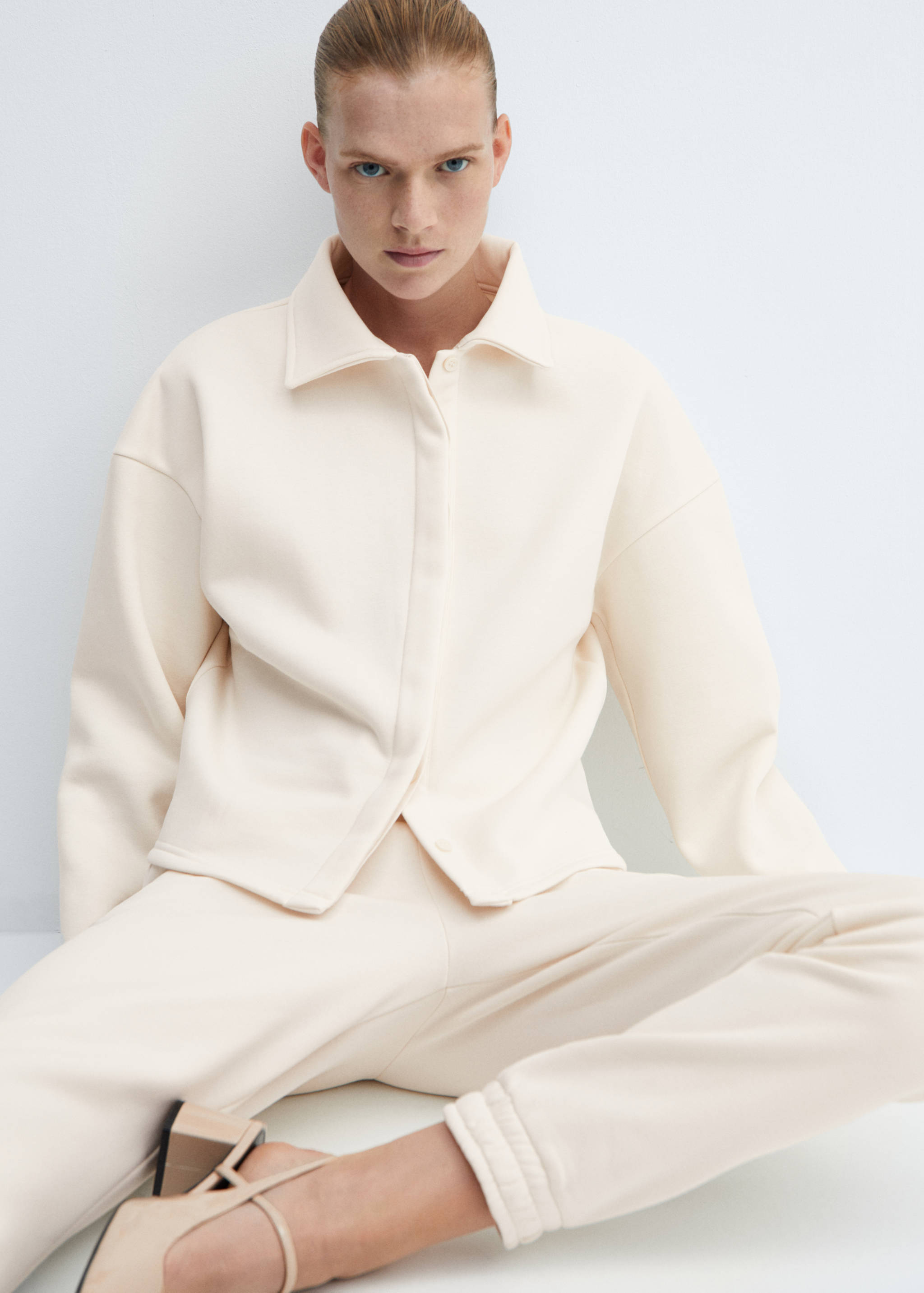 Solidarity cotton jogger trousers - Details of the article 2