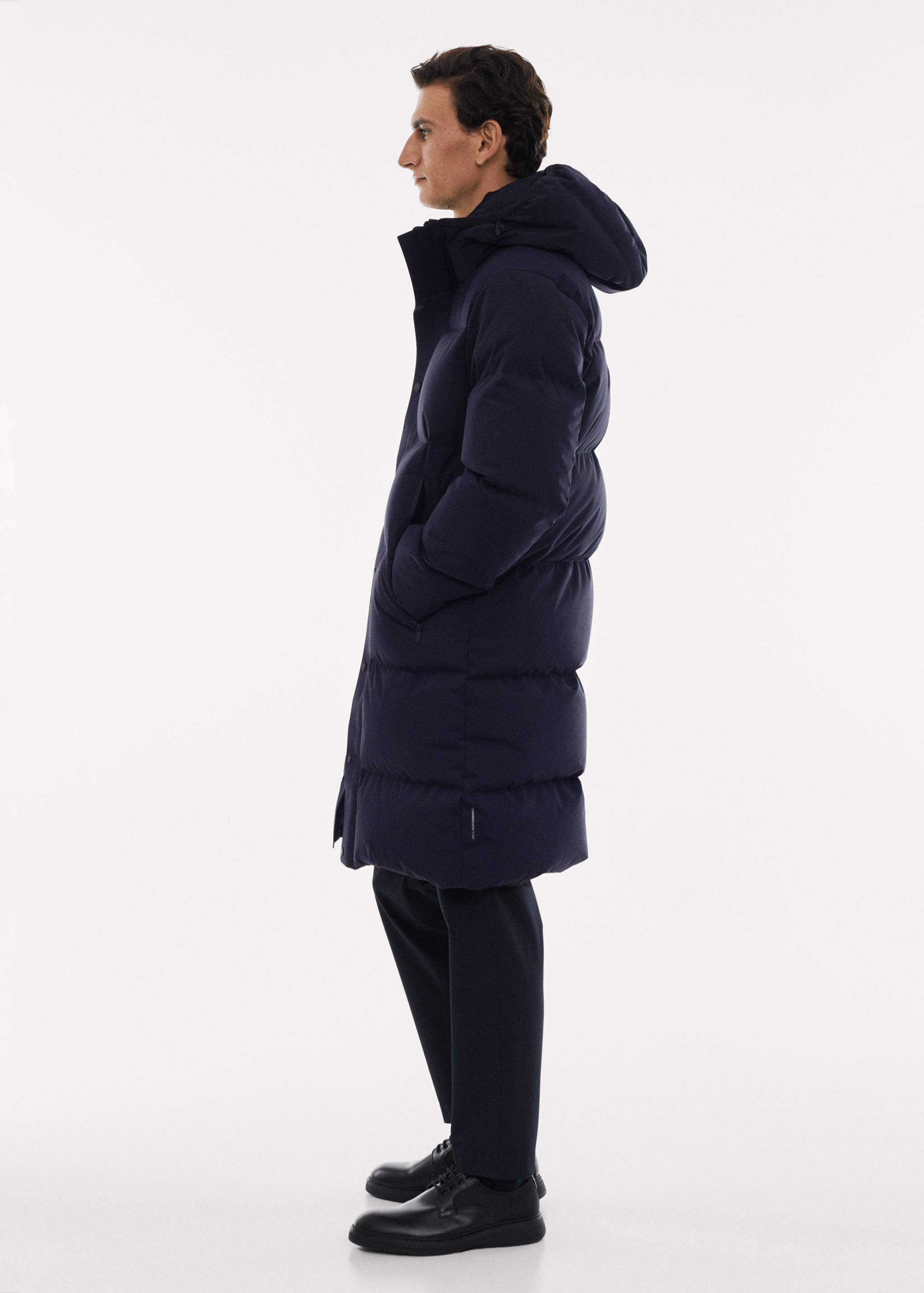 Water-repellent down anorak - Details of the article 2