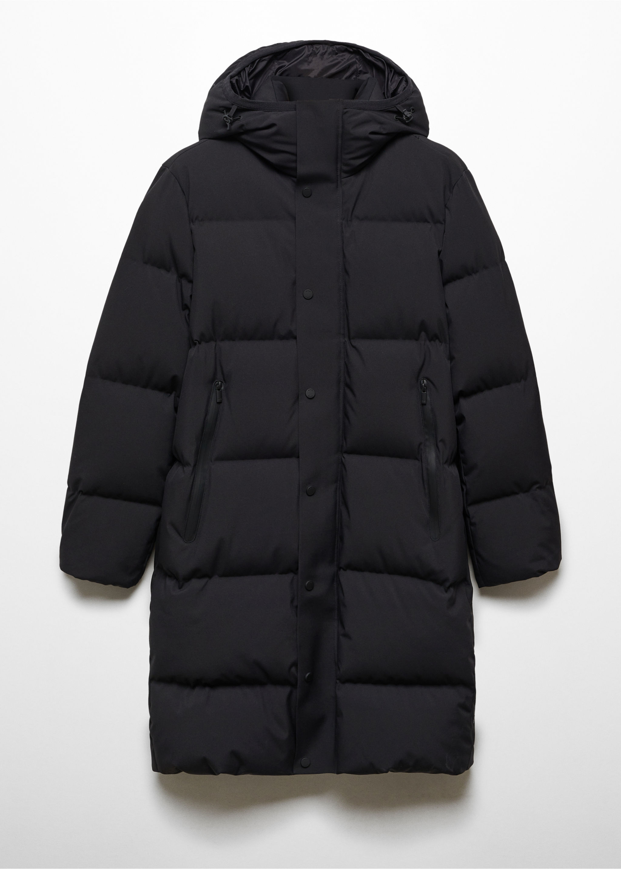 Water-repellent down anorak - Article without model