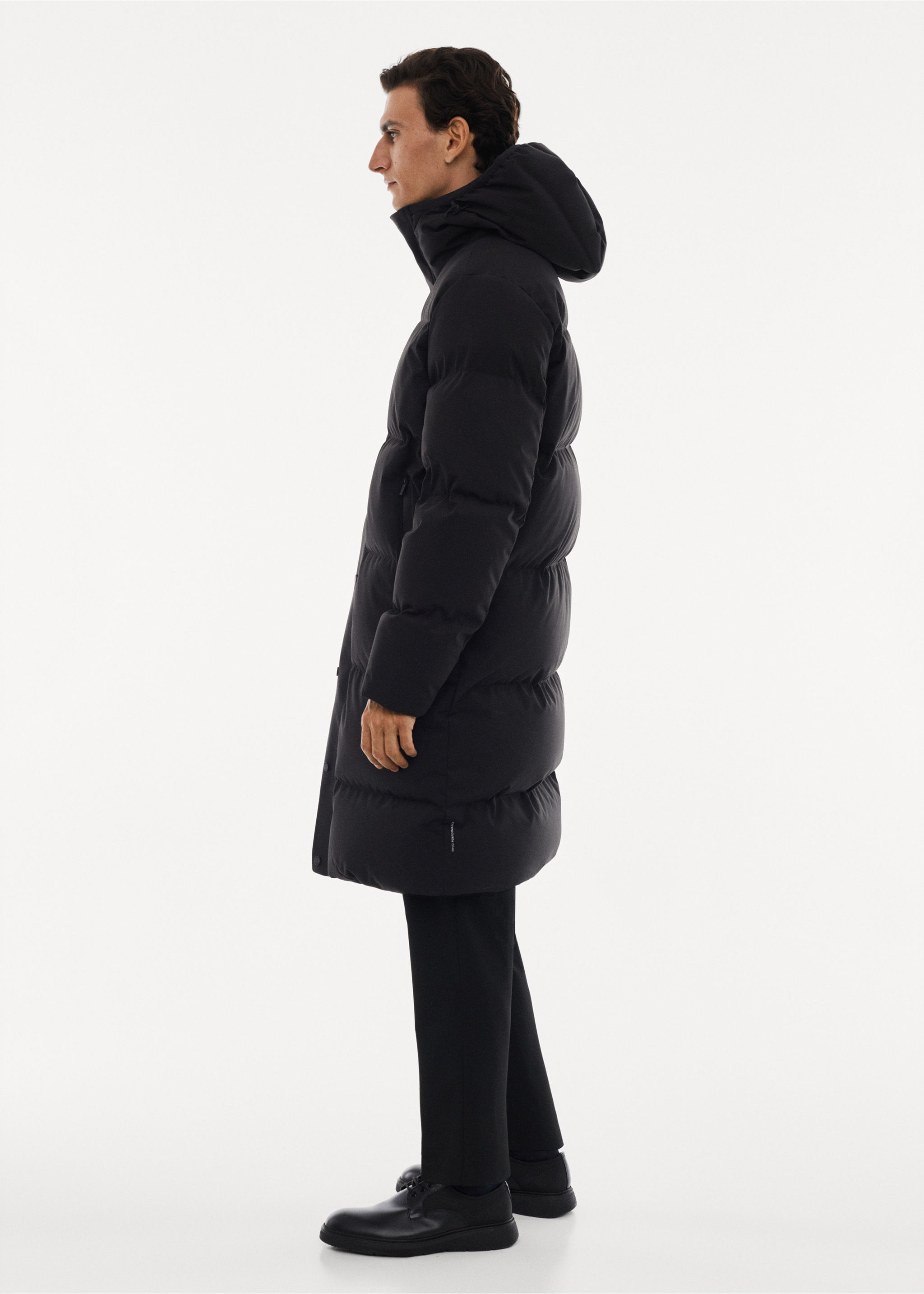 Water-repellent down anorak - Details of the article 2