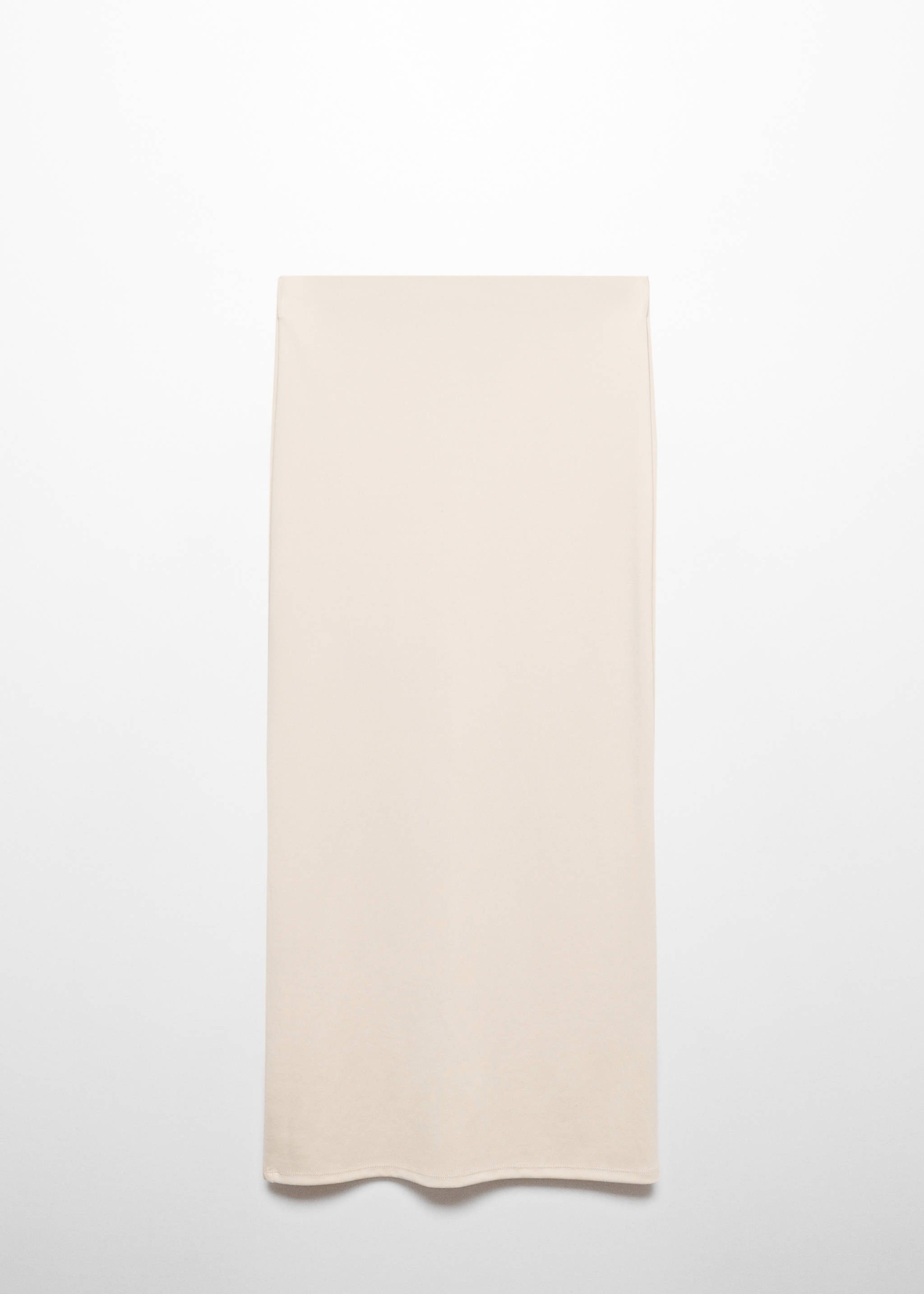 Soft fabric midi skirt - Article without model