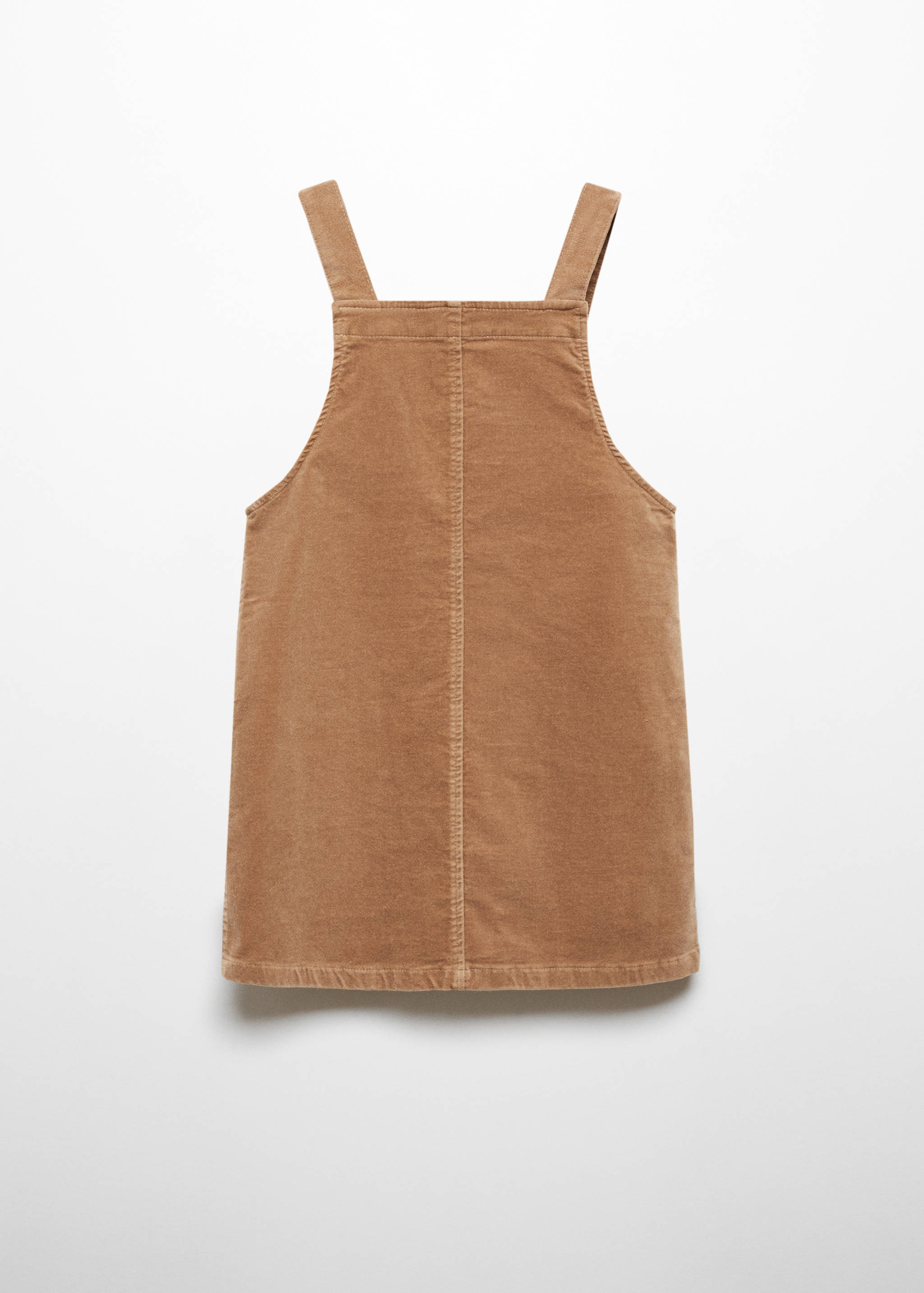 Cotton pinafore dress - Reverse of the article