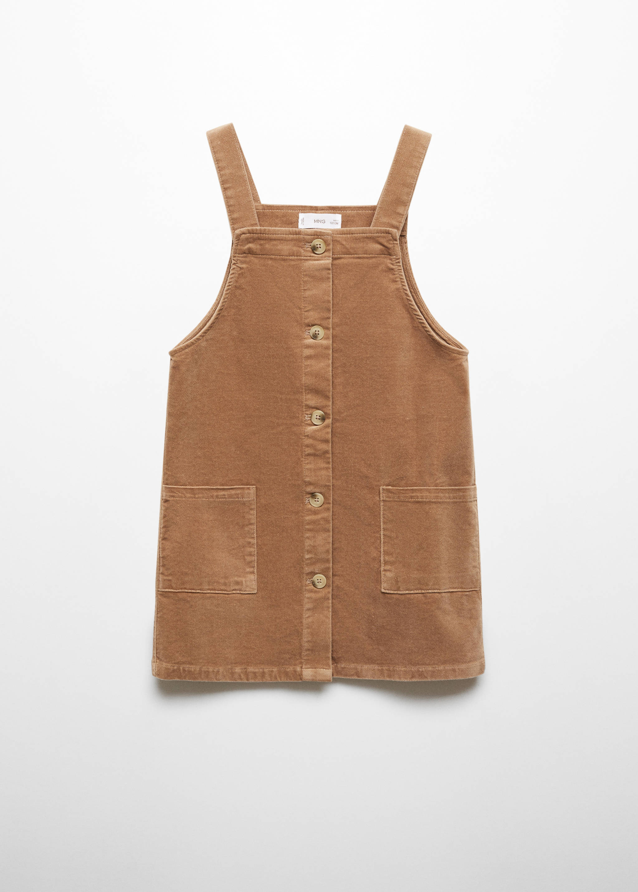 Cotton pinafore dress - Article without model