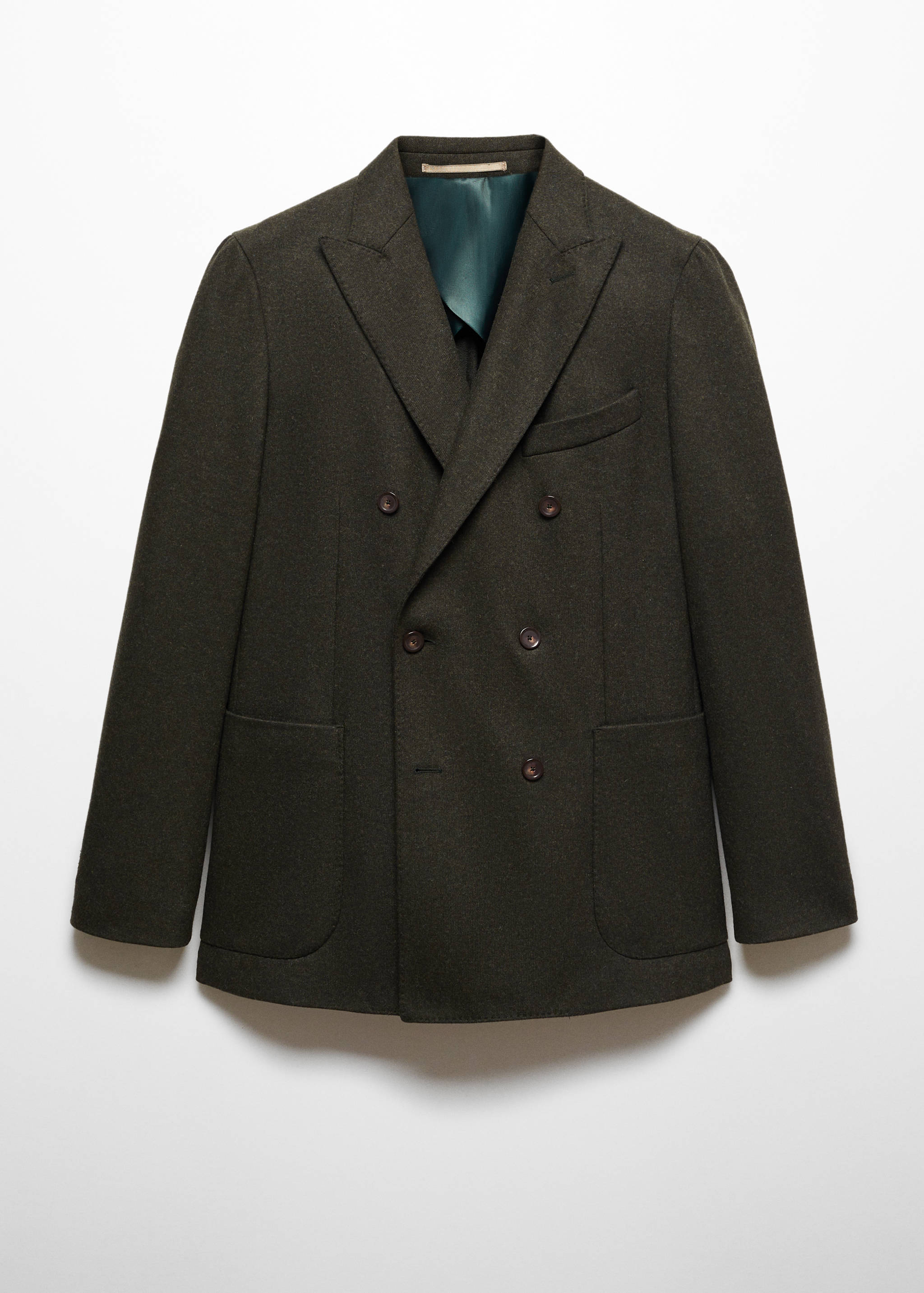 Doppelreihiger Blazer aus Schurwolle - Artikel ohne Model