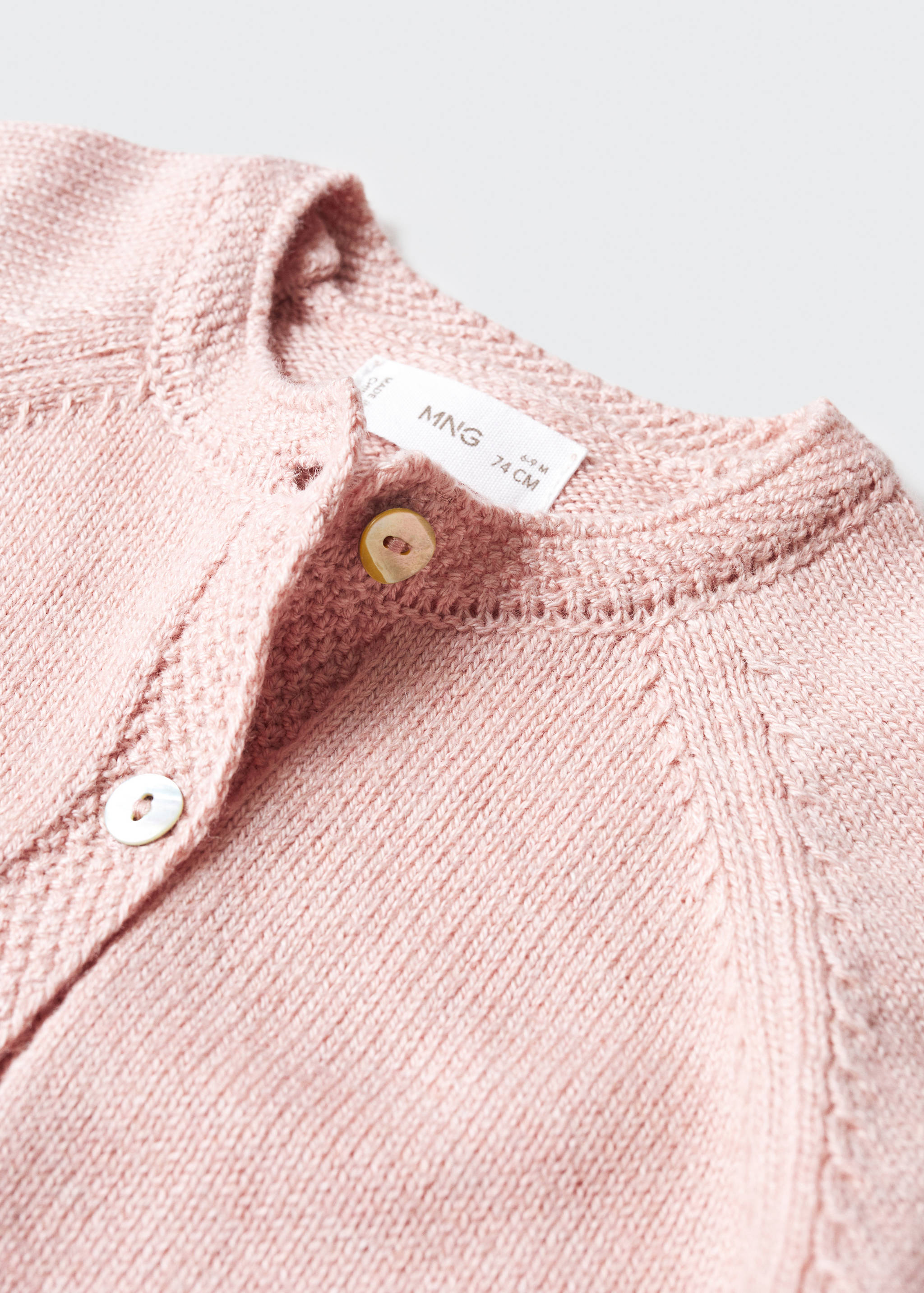 Button knit cardigan - Details of the article 0