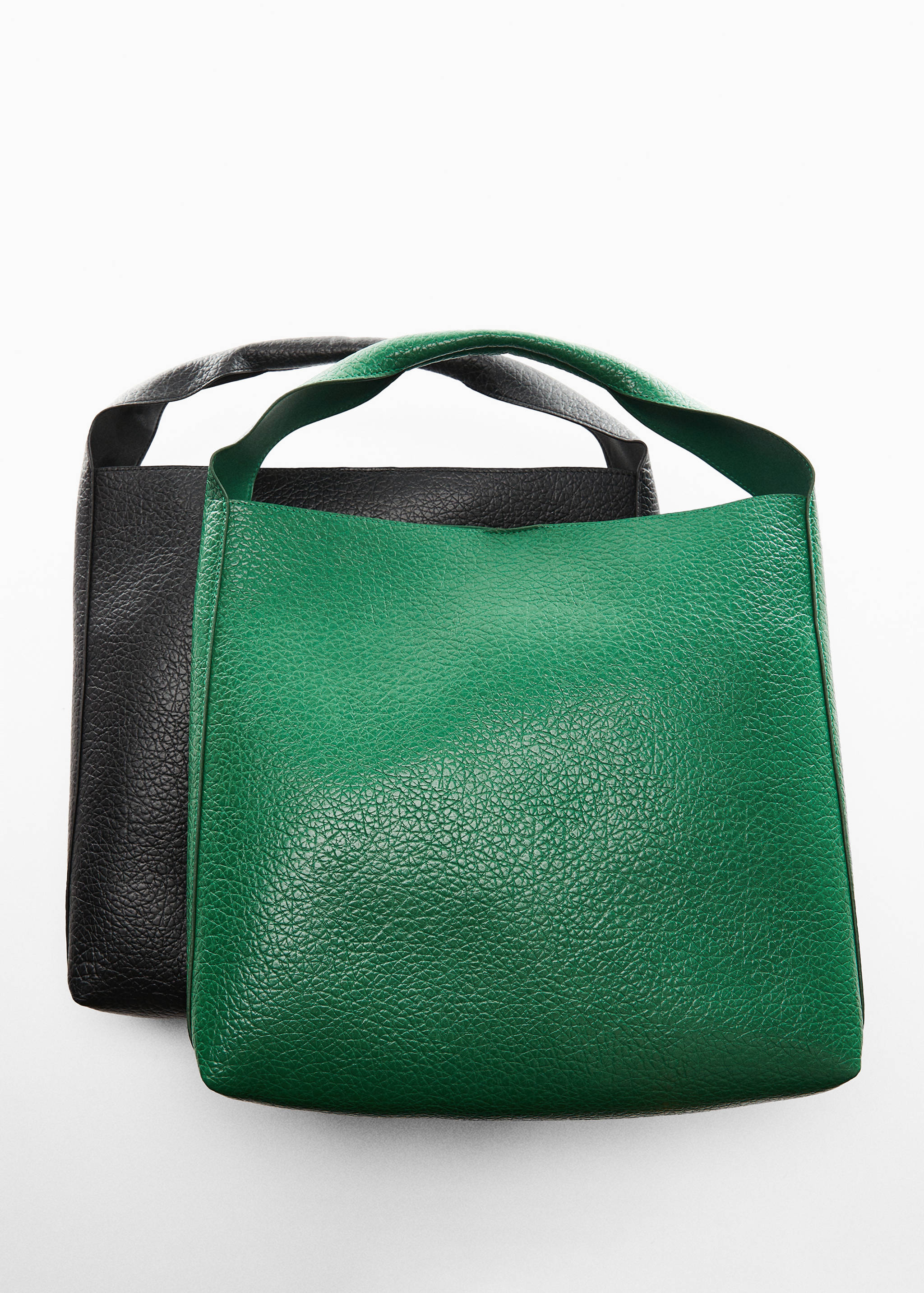 Faux-leather shopper bag - Details of the article 5