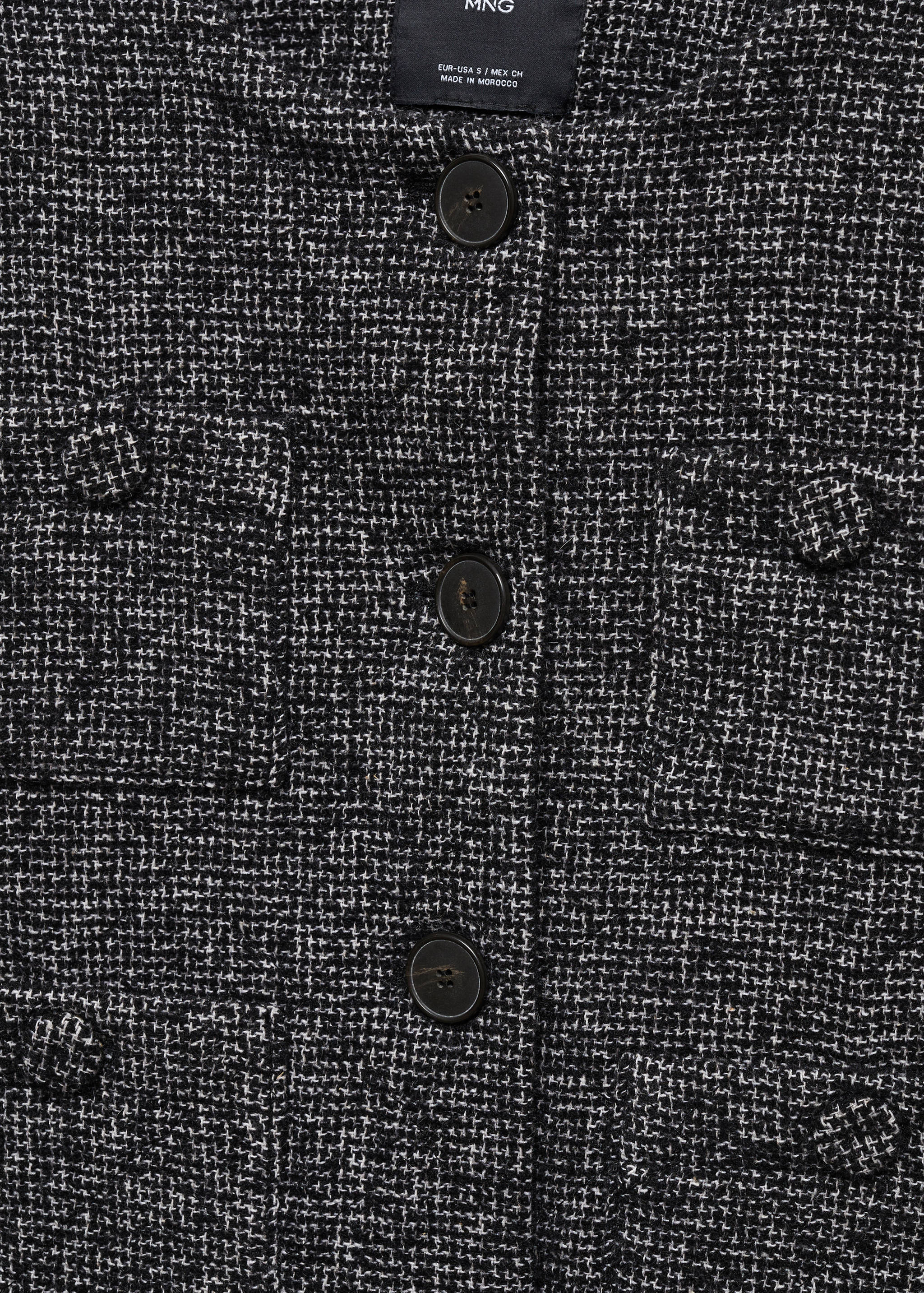 Veste en tweed à poches - Détail de l'article 8