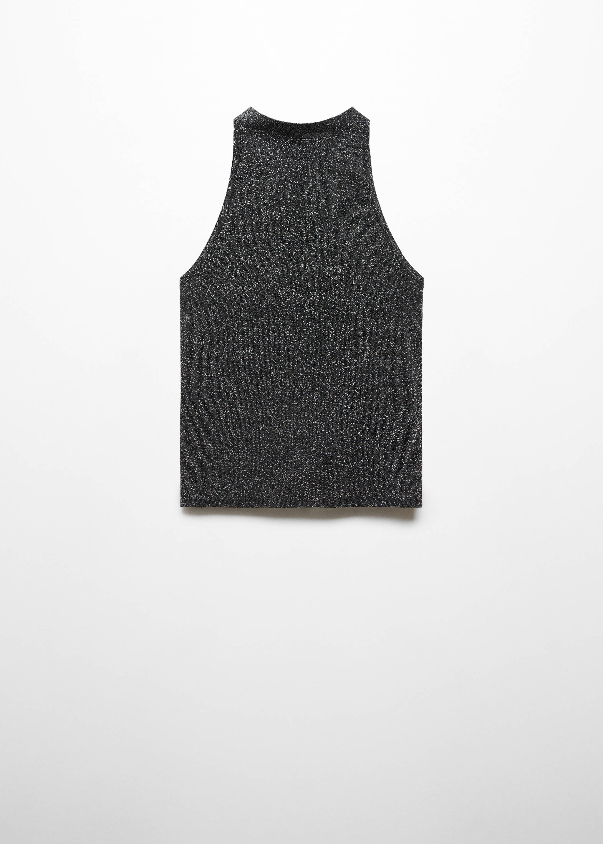 Top cuello halter lúrex - Artículo sin modelo