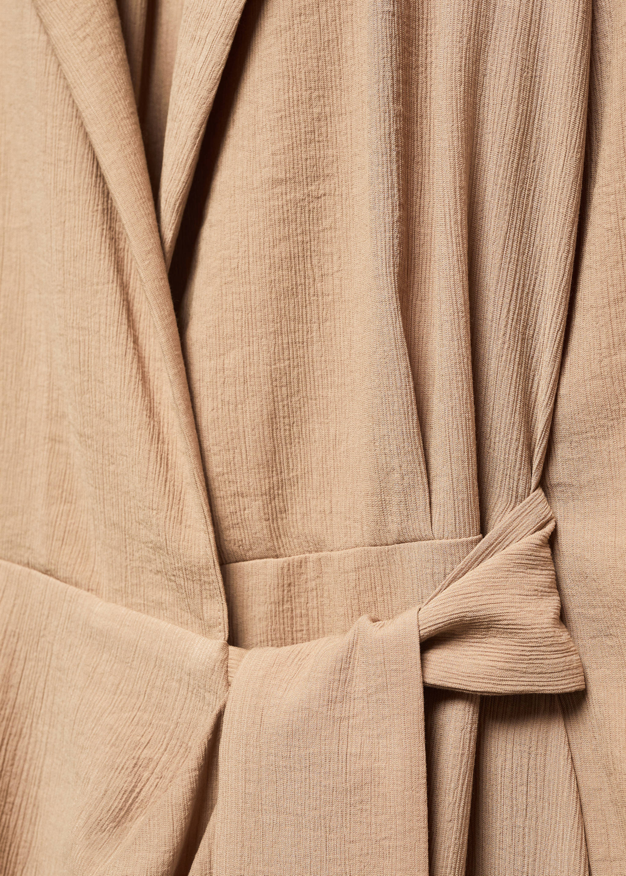 Knot detail shirt dress - Details of the article 8
