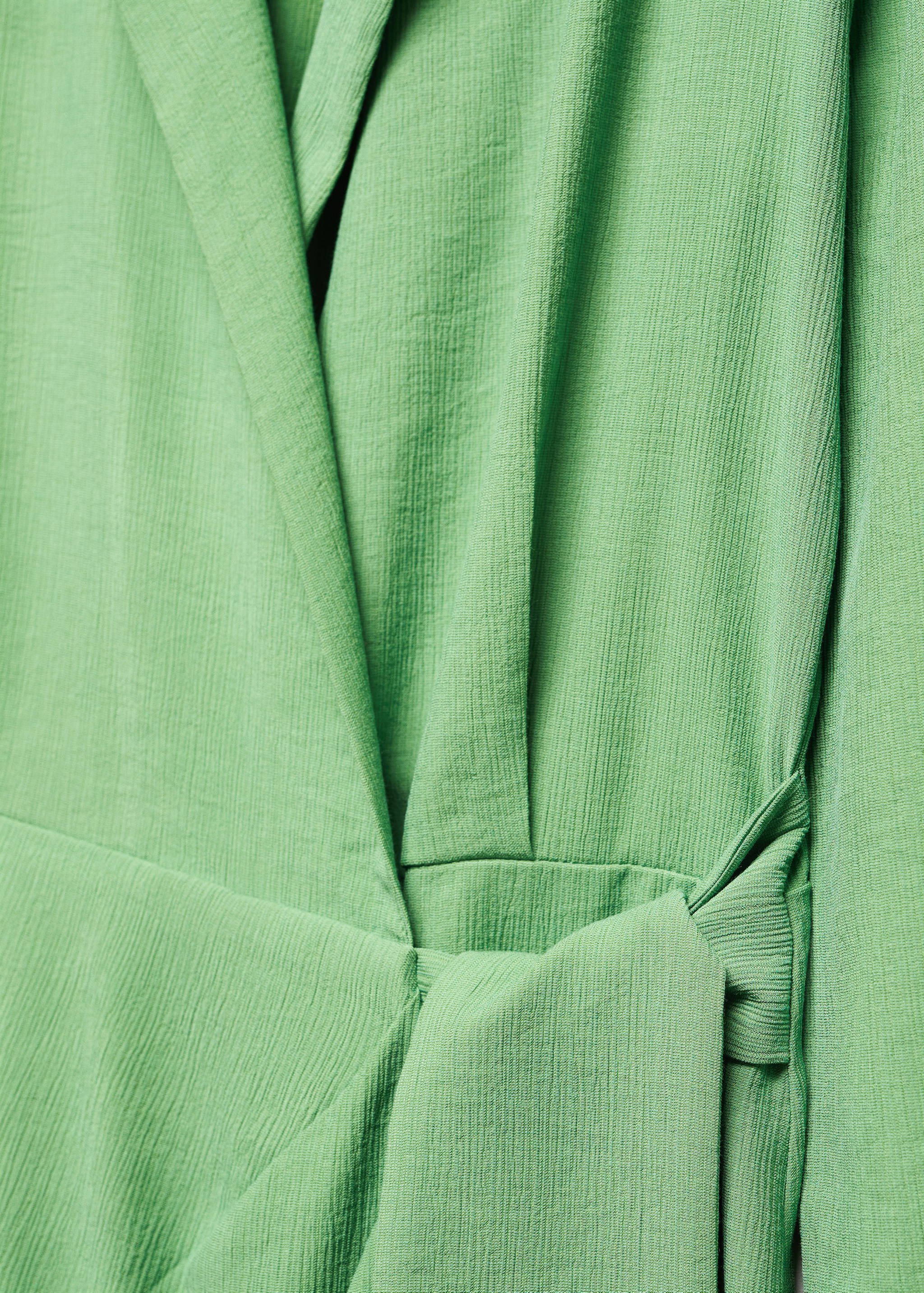 Knot detail shirt dress - Details of the article 8