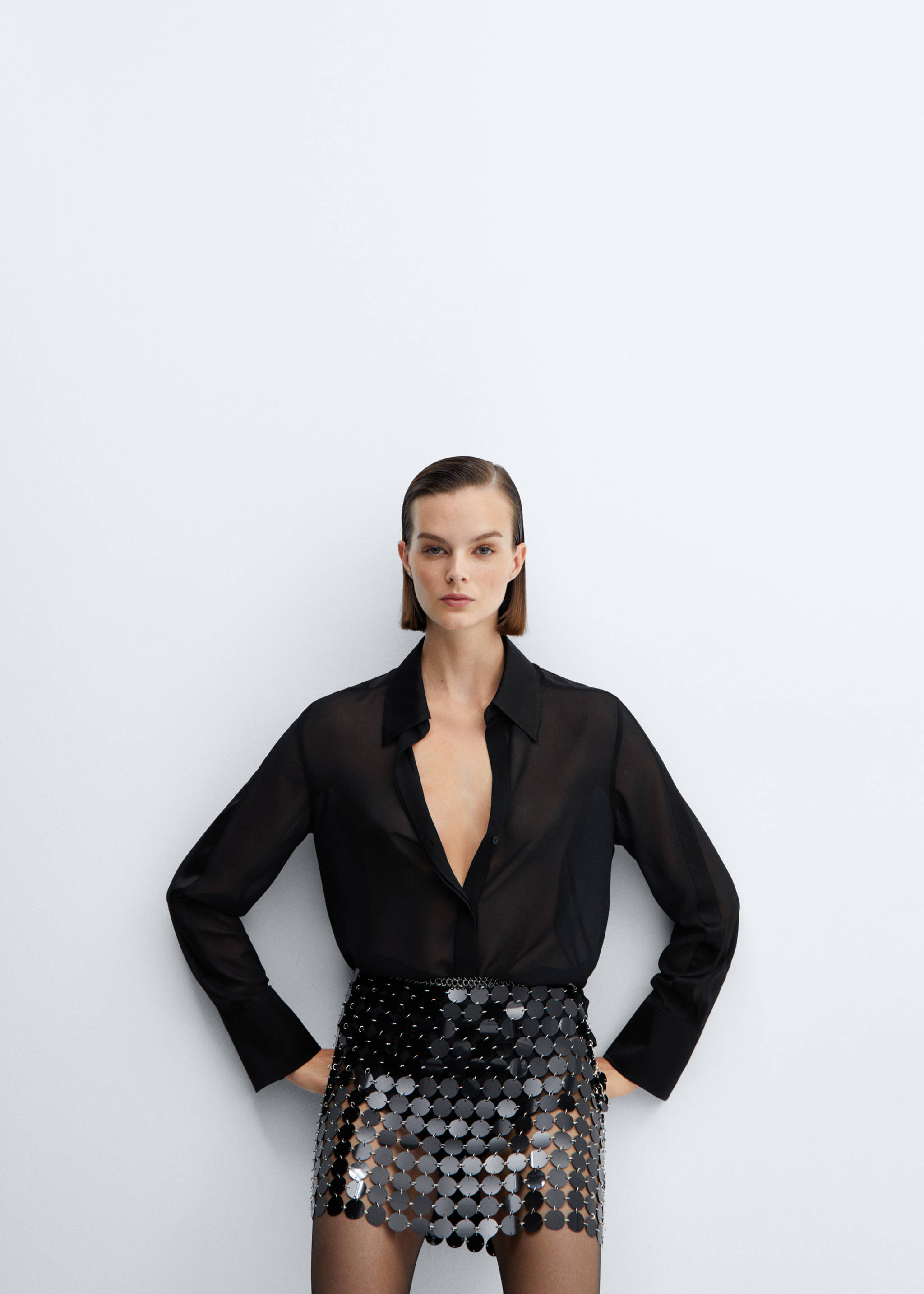 Falda discos metalizados - Detalle del artículo 2