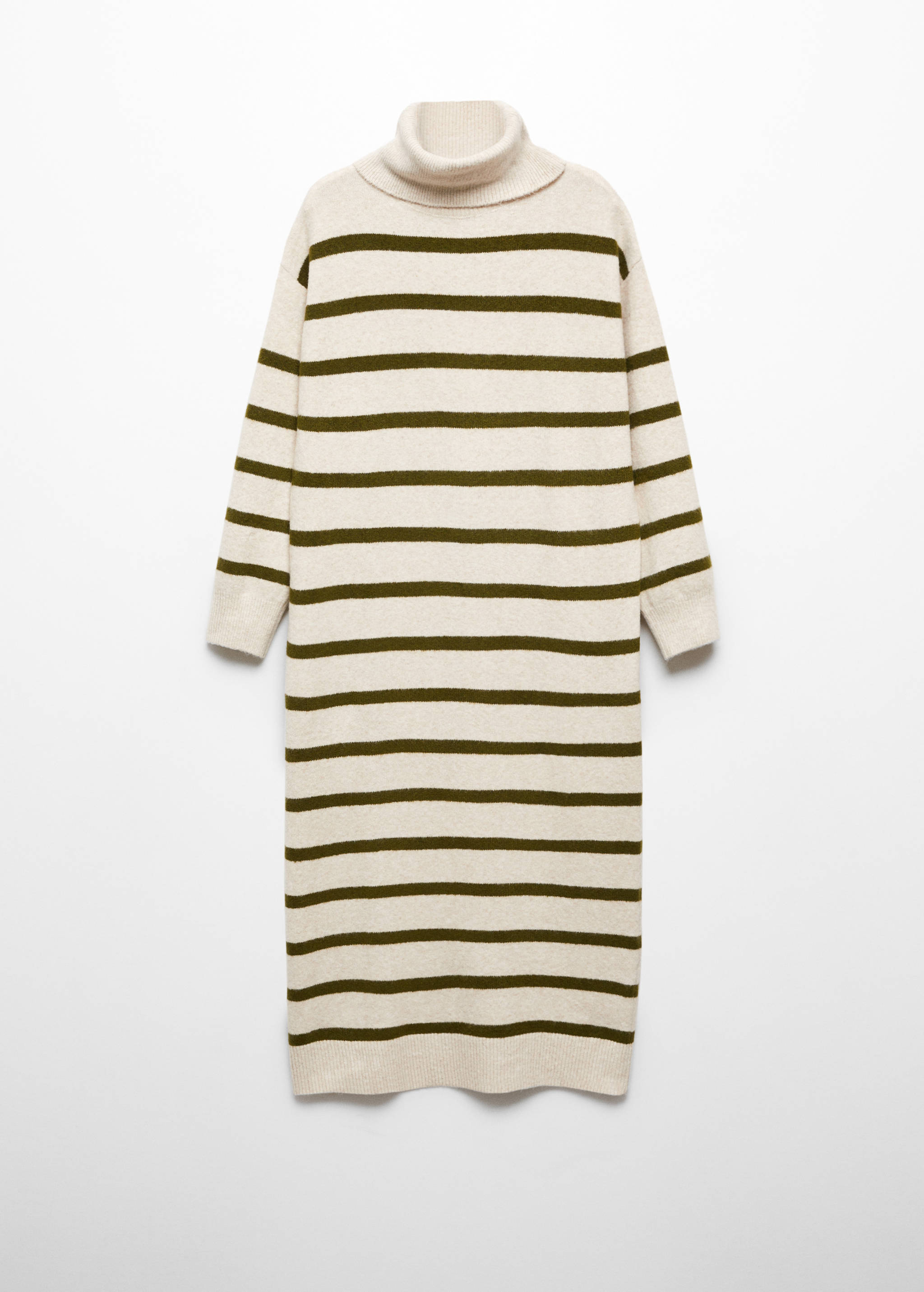 Sukienka z dzianiny z golfem - Artykuł bez modela/modelki