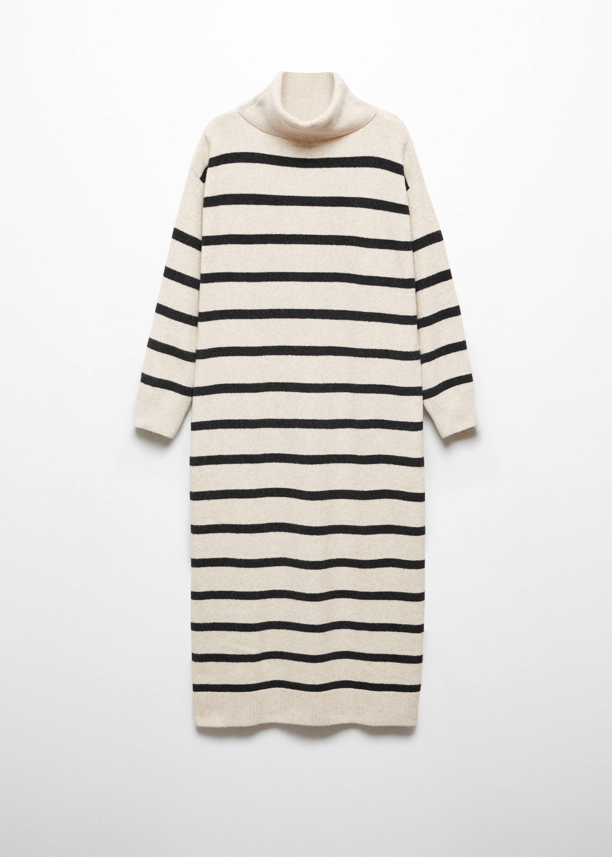 Knitted turtleneck dress - Article without model