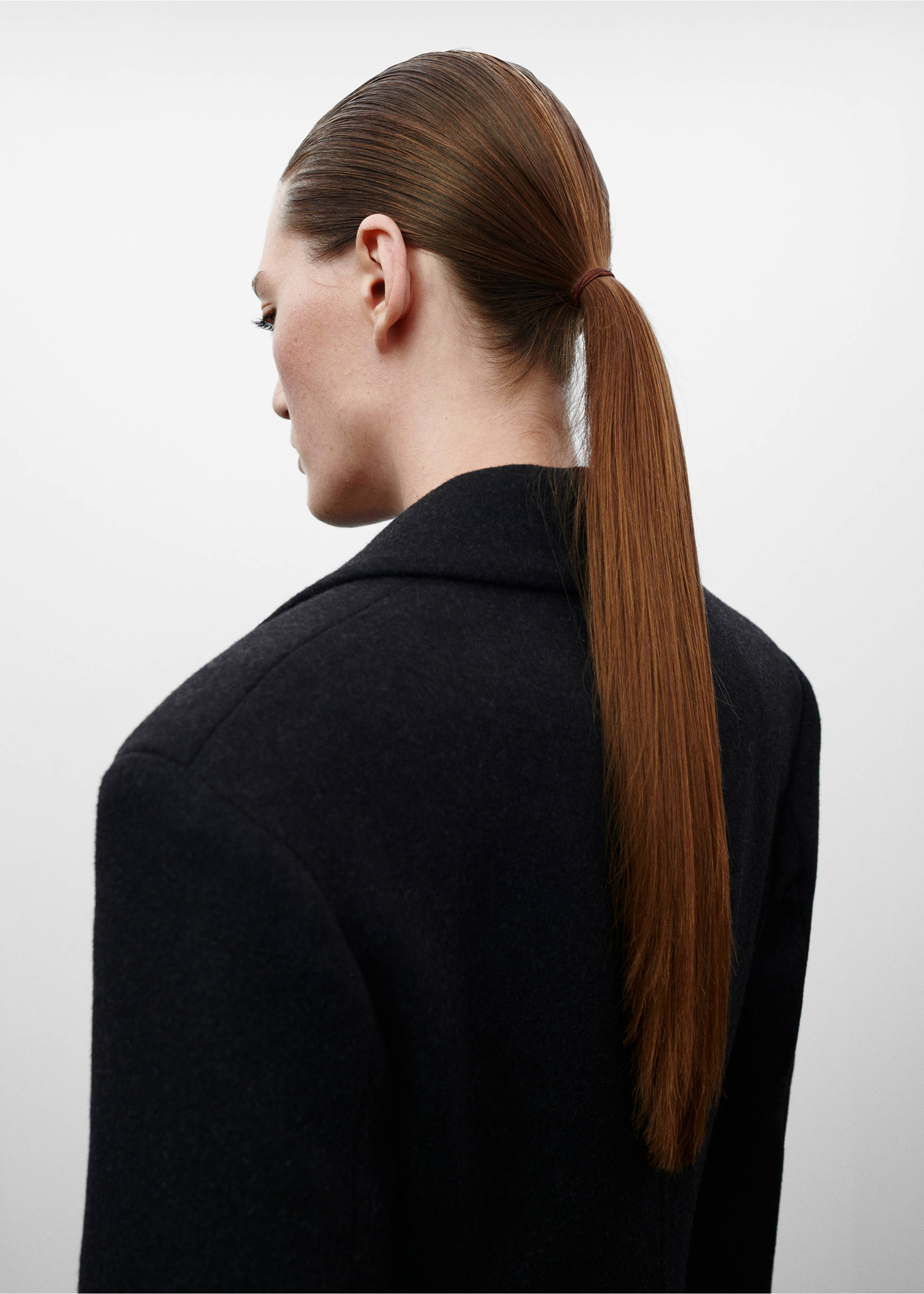 Gyapjúkabát válltöméssel - A termék adatai 6, Szürke. Ref: 57079115-00.