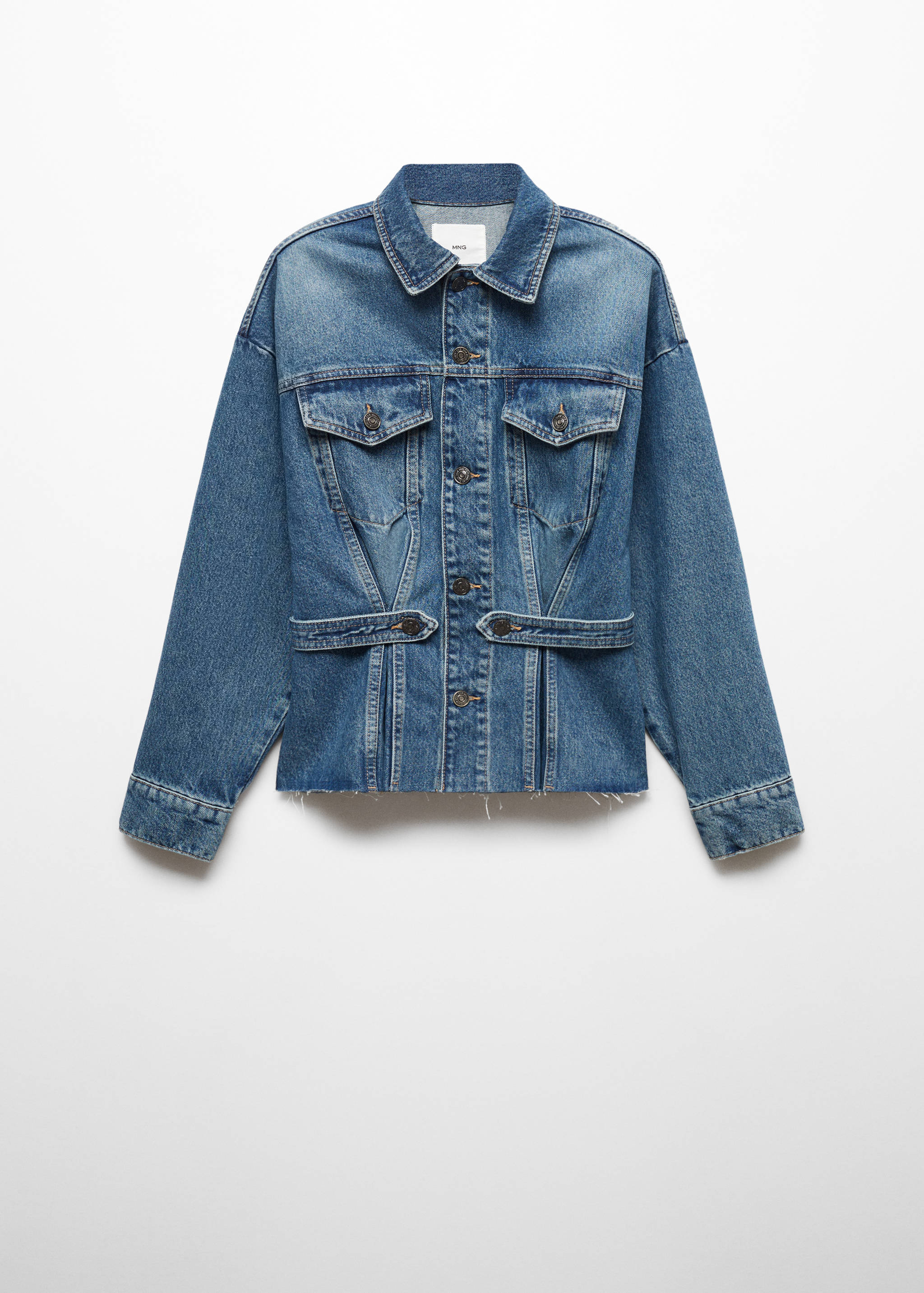 Taillierte Jeansjacke - Artikel ohne Model