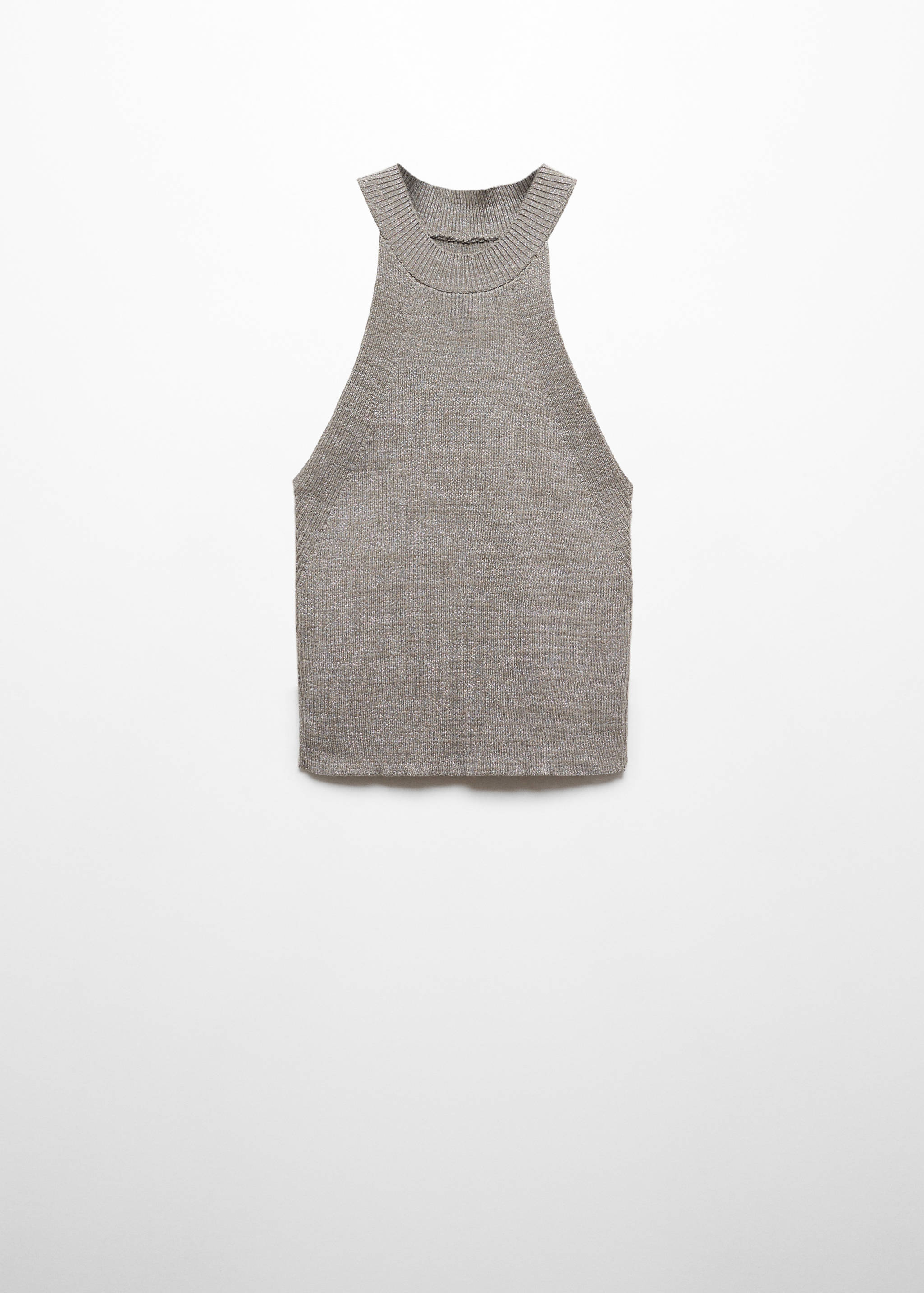 Lurex halter neck top - Article without model