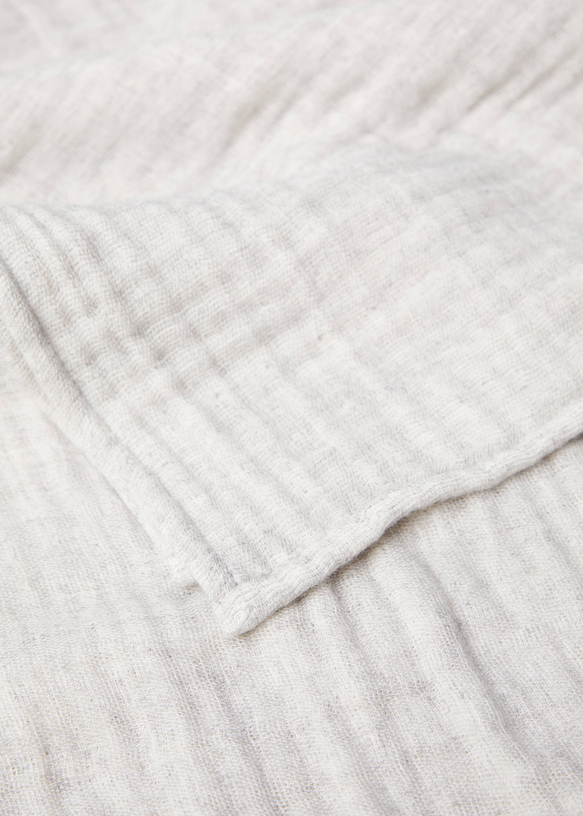 Cotton and wool duvet cover - Details of the article 2