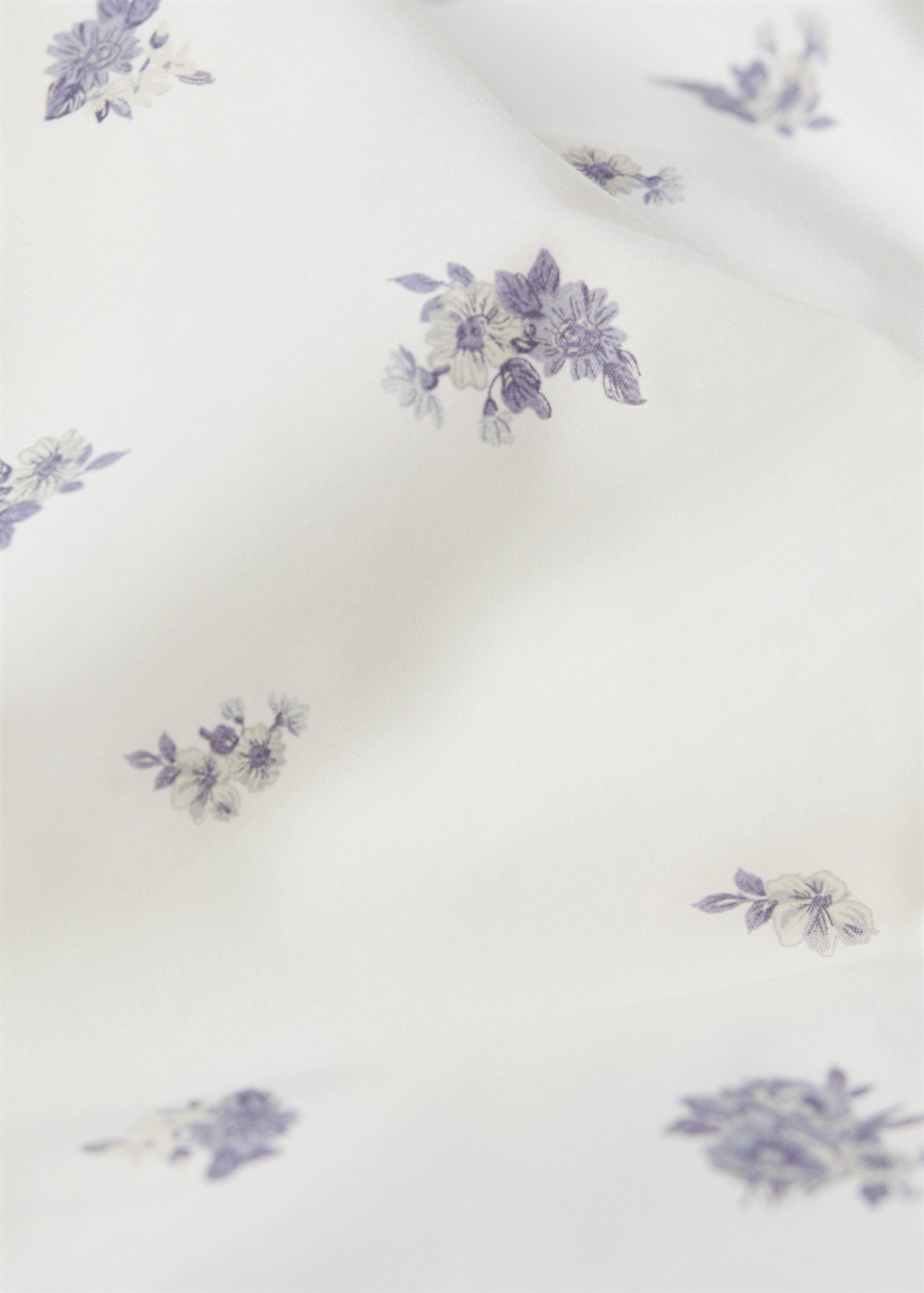 Floral-print duvet cover Single bed - Details of the article 1