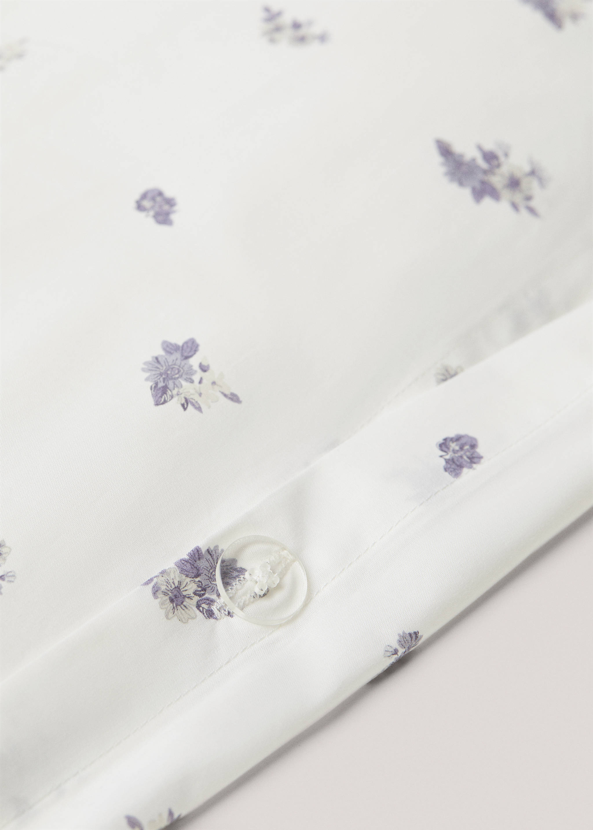 Floral-print duvet cover Single bed - Details of the article 2