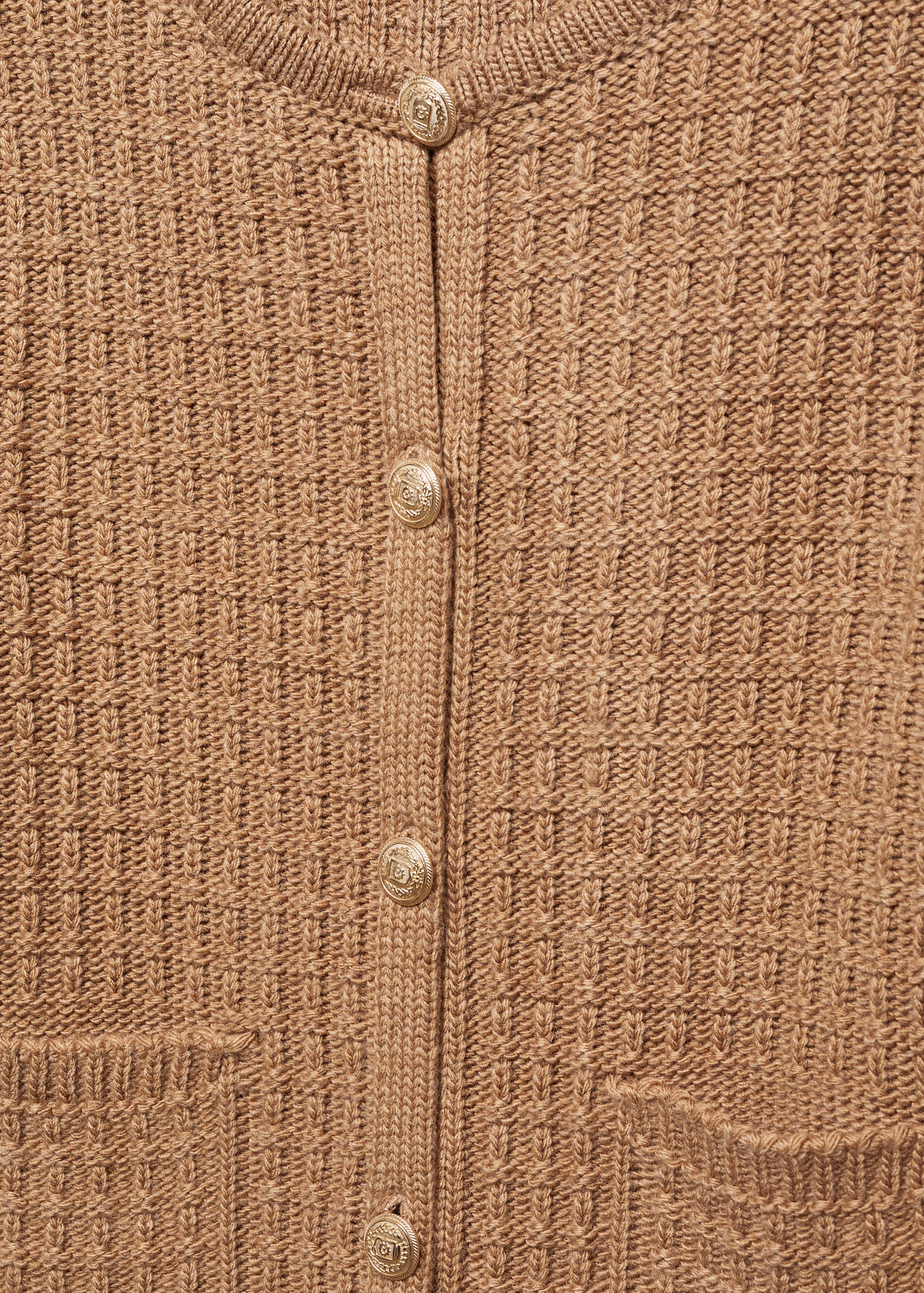 Button knit cardigan - Details of the article 8