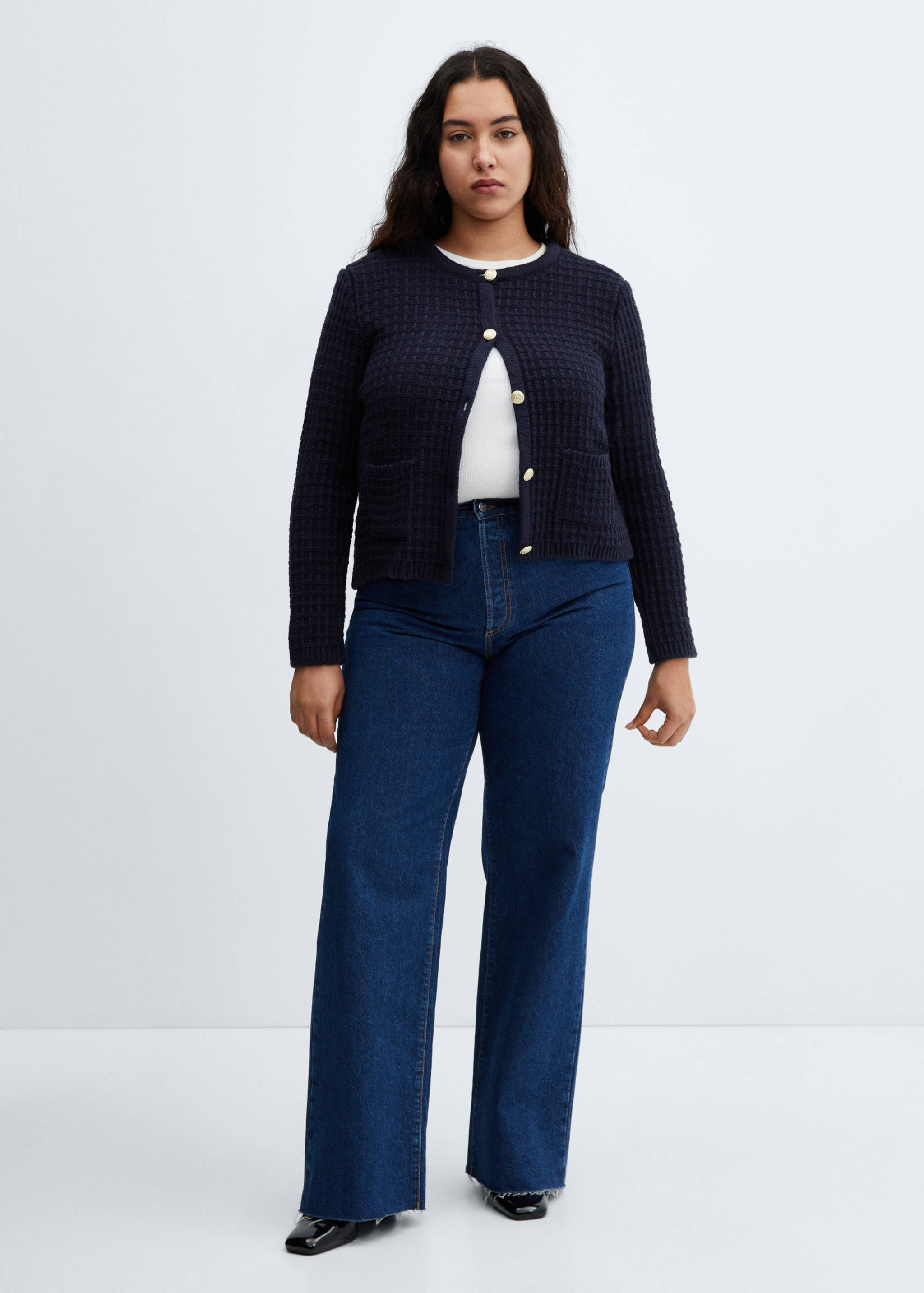 Button knit cardigan - Details of the article 3