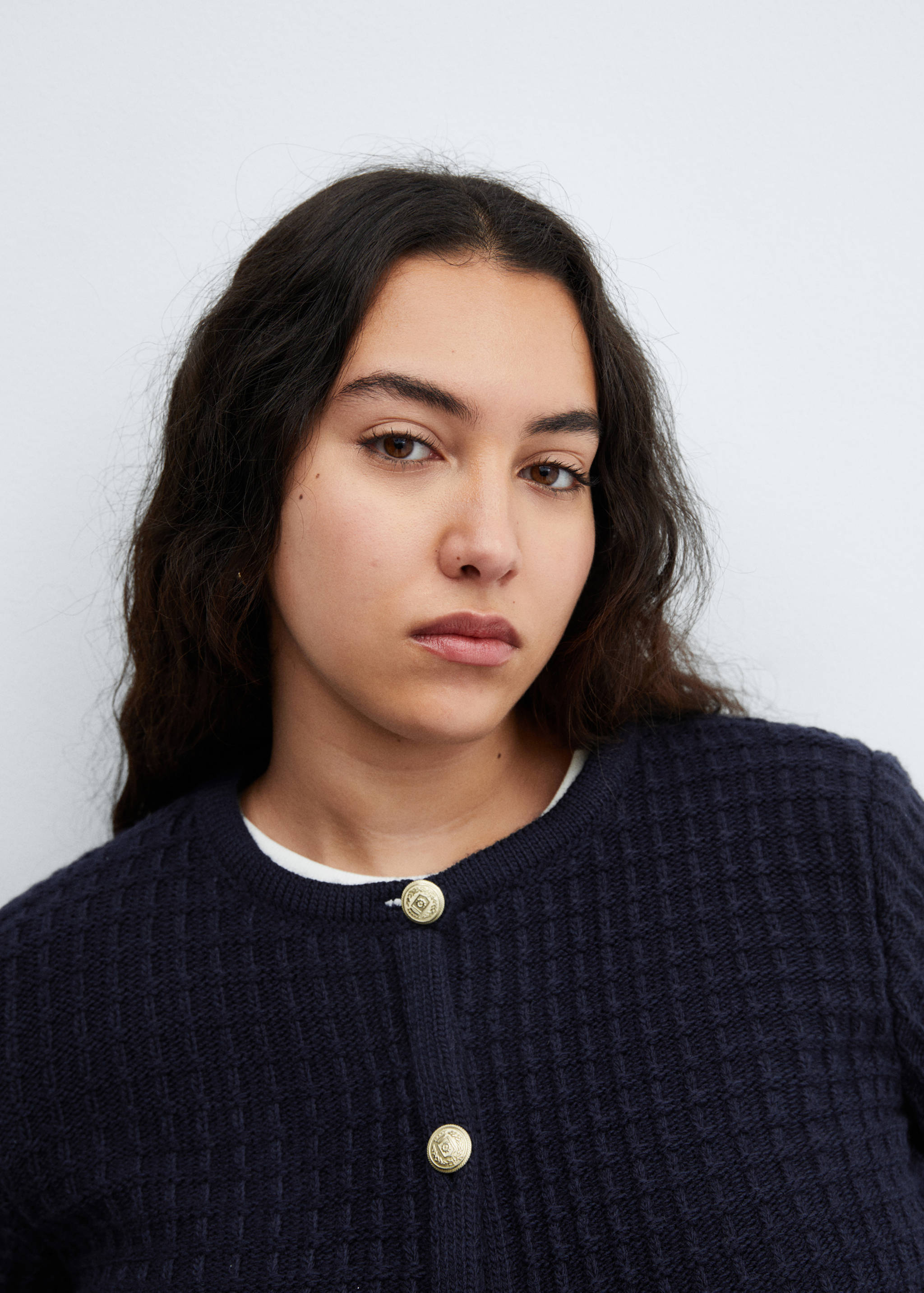 Button knit cardigan - Details of the article 4