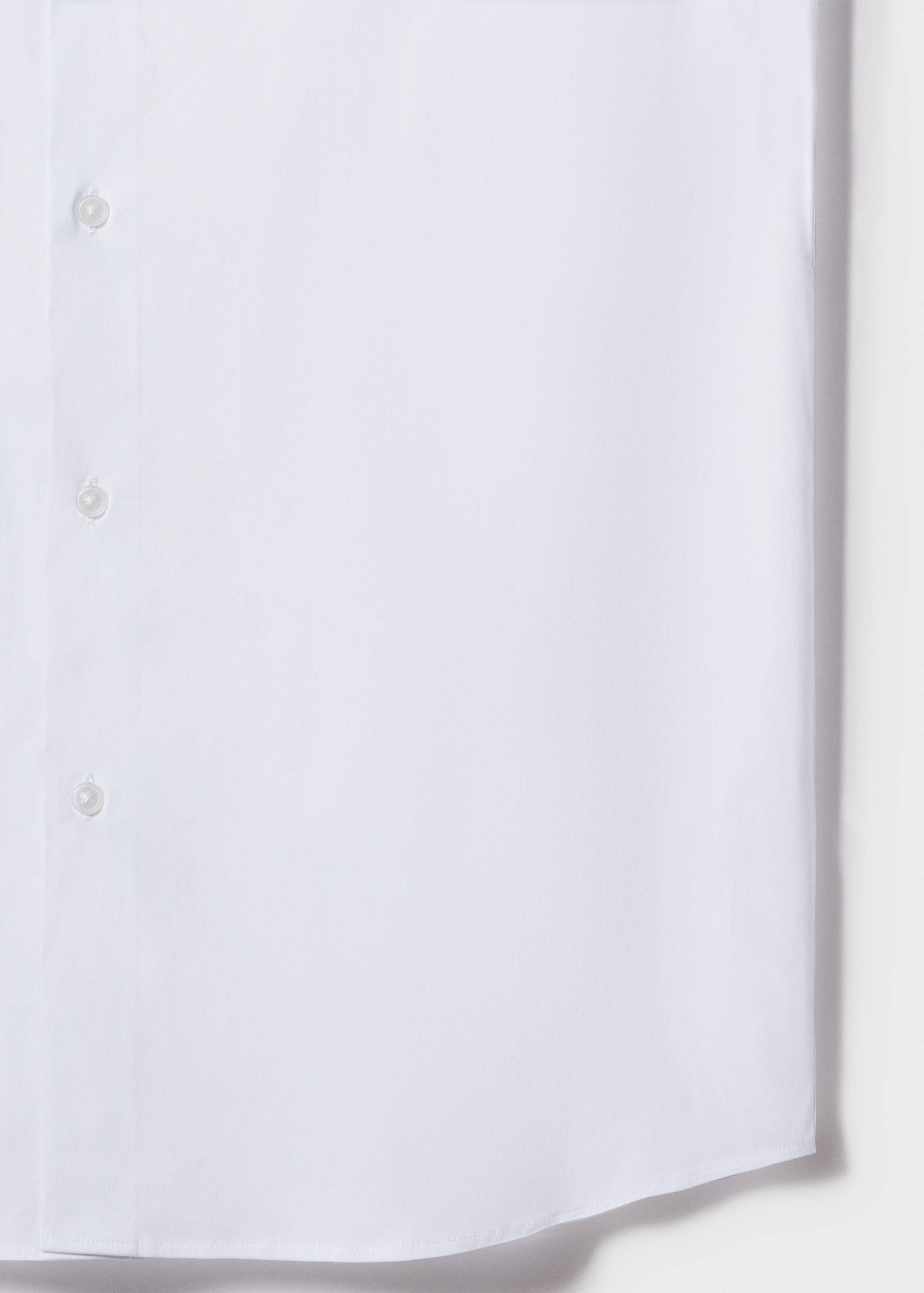 Camisa slim fit 100% lino - Vista detalle cintura