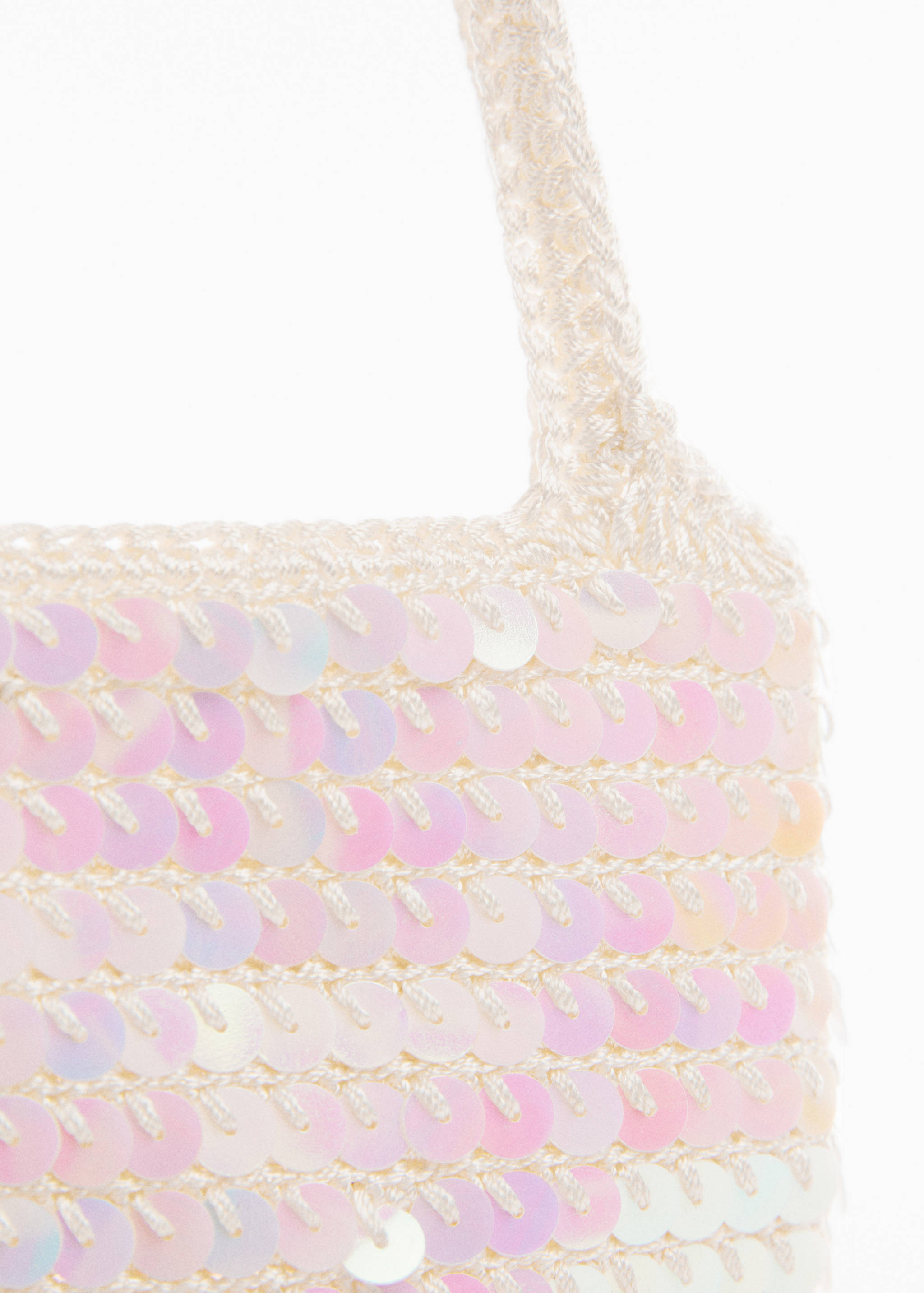 Short-handle sequined bag - Details of the article 2