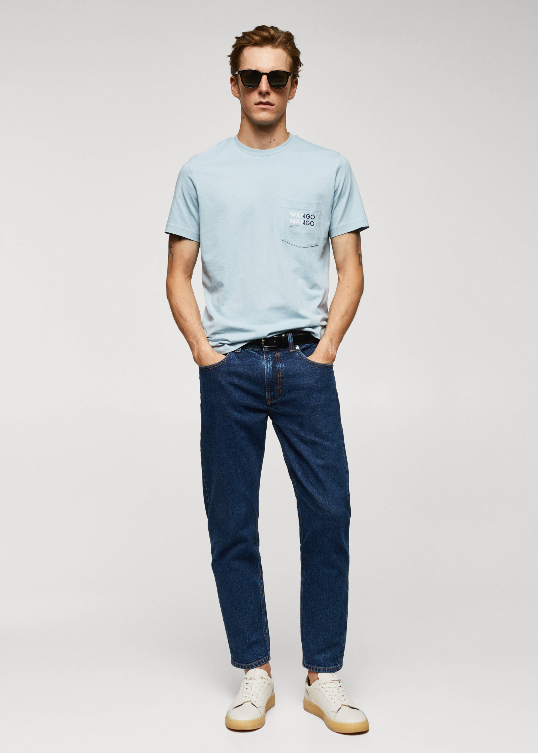 Logo print cotton t-shirt - General plane