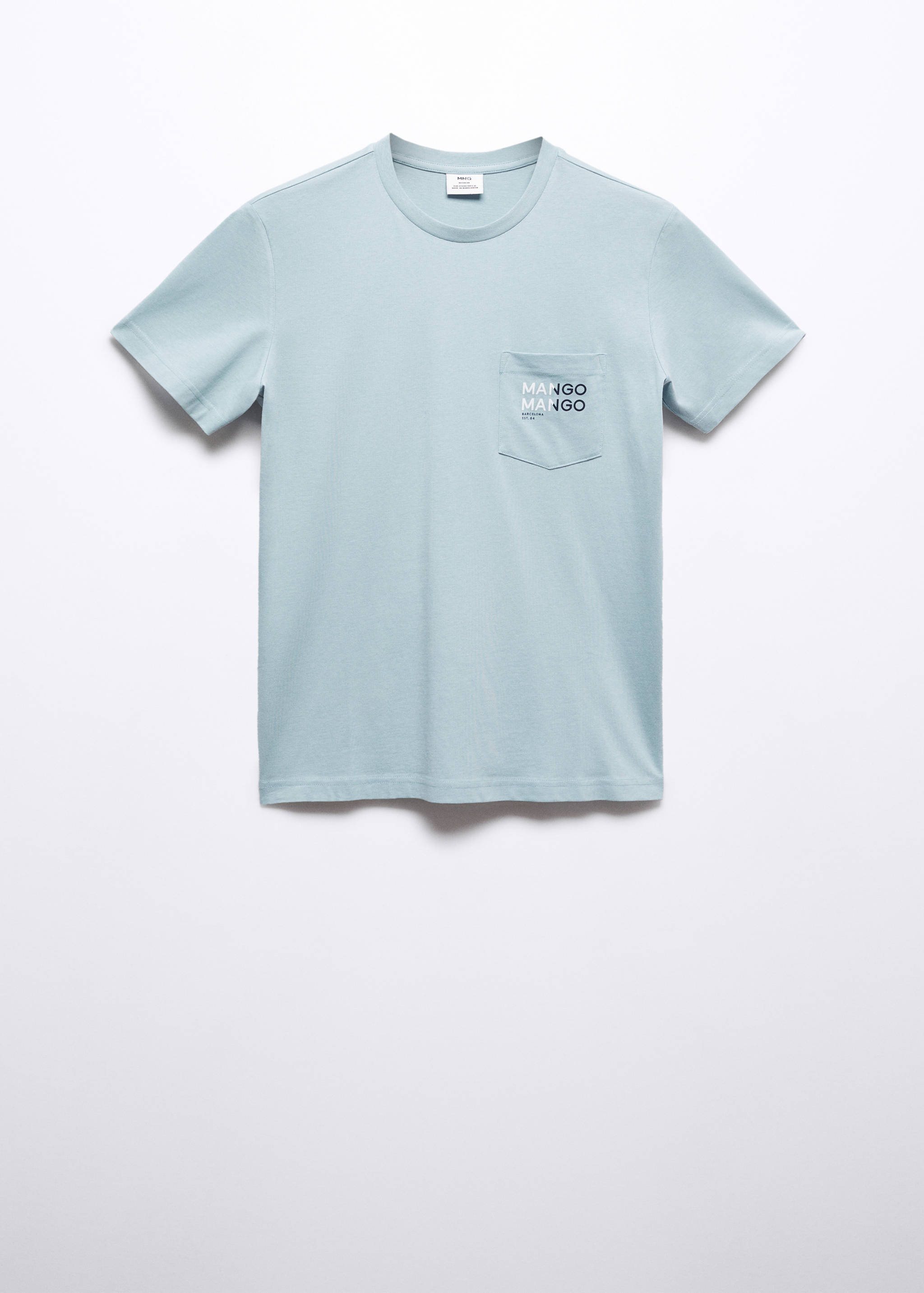 Logo print cotton t-shirt - Article without model