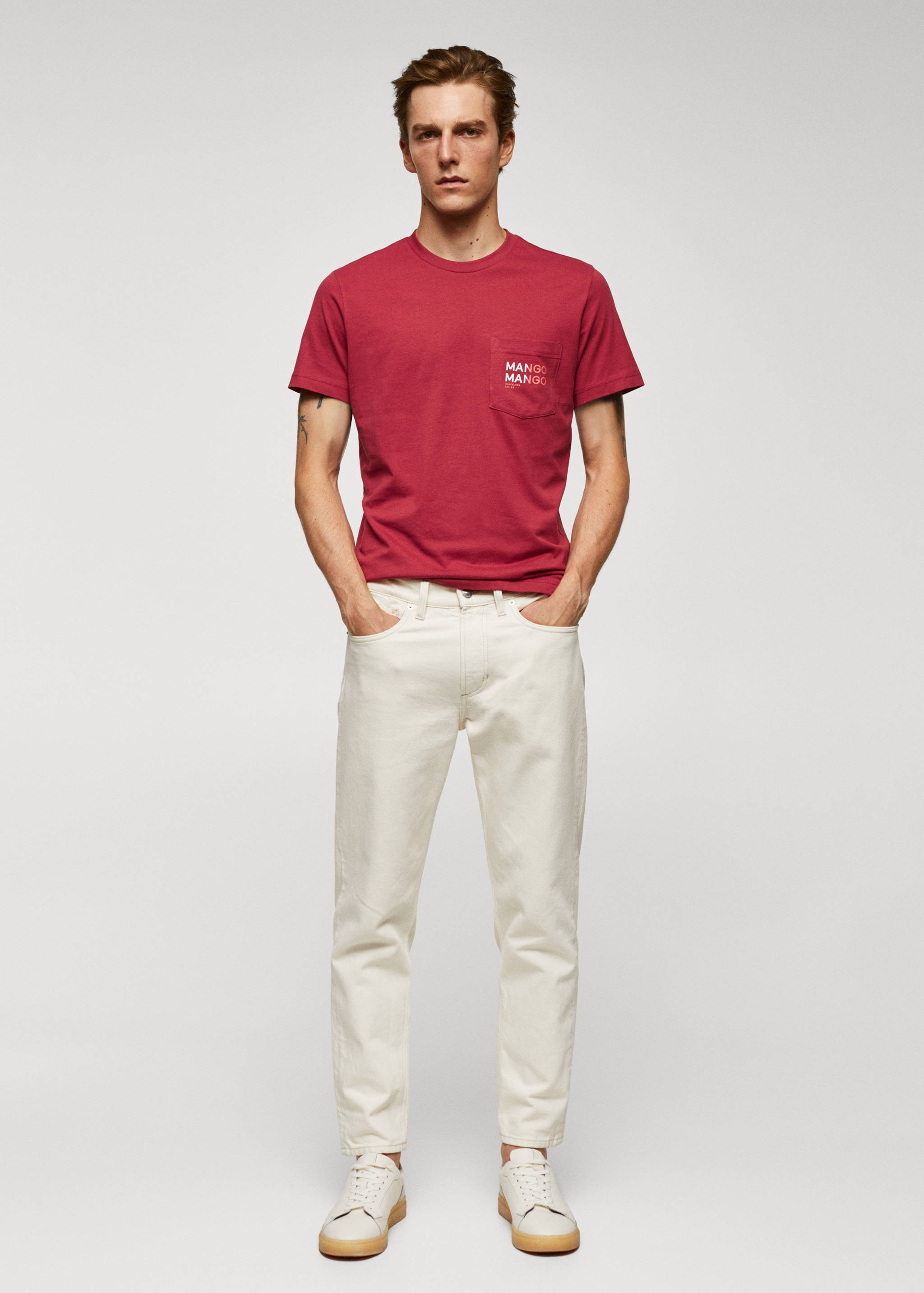 Logo print cotton t-shirt - General plane