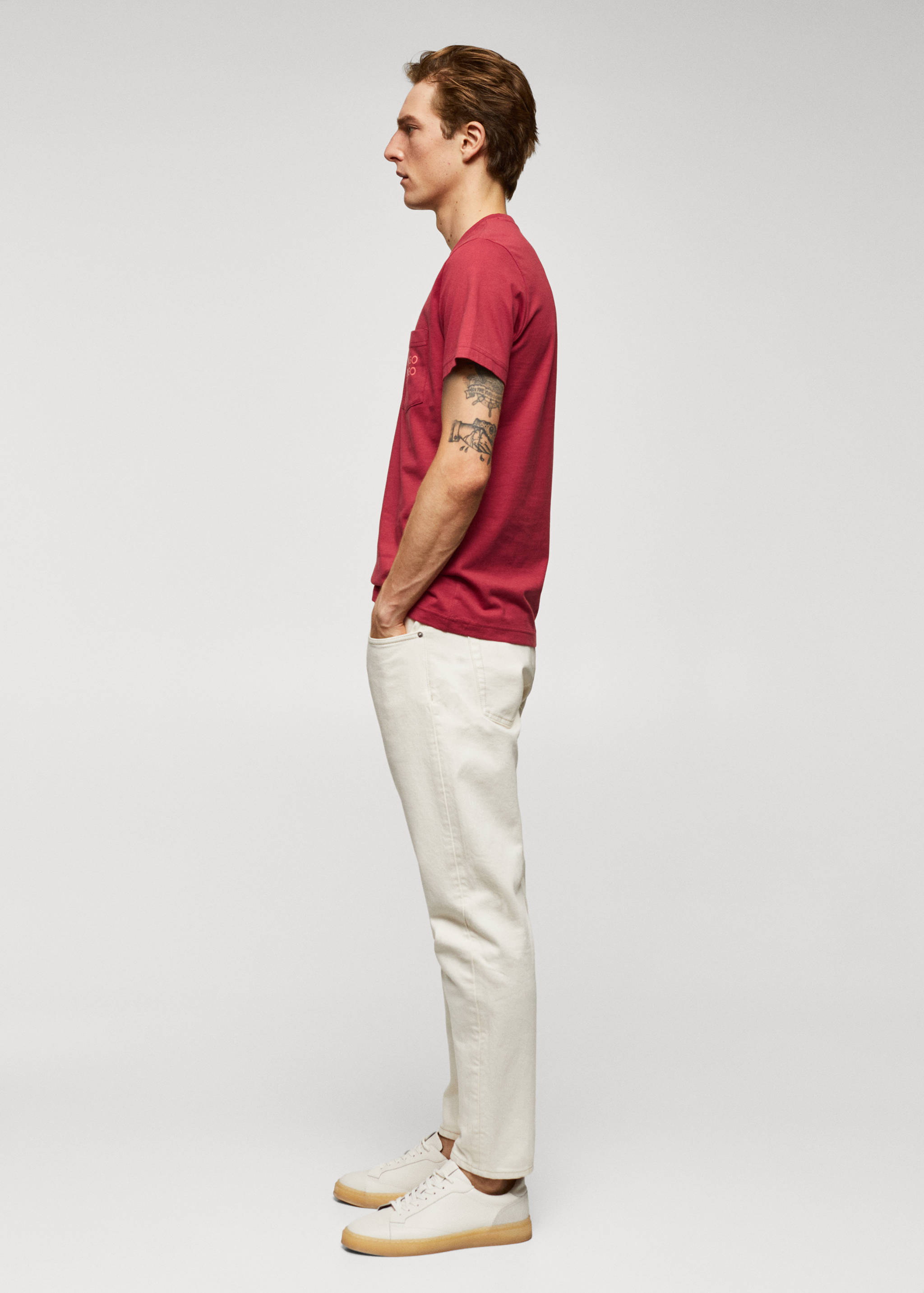 Logo print cotton t-shirt - Details of the article 2