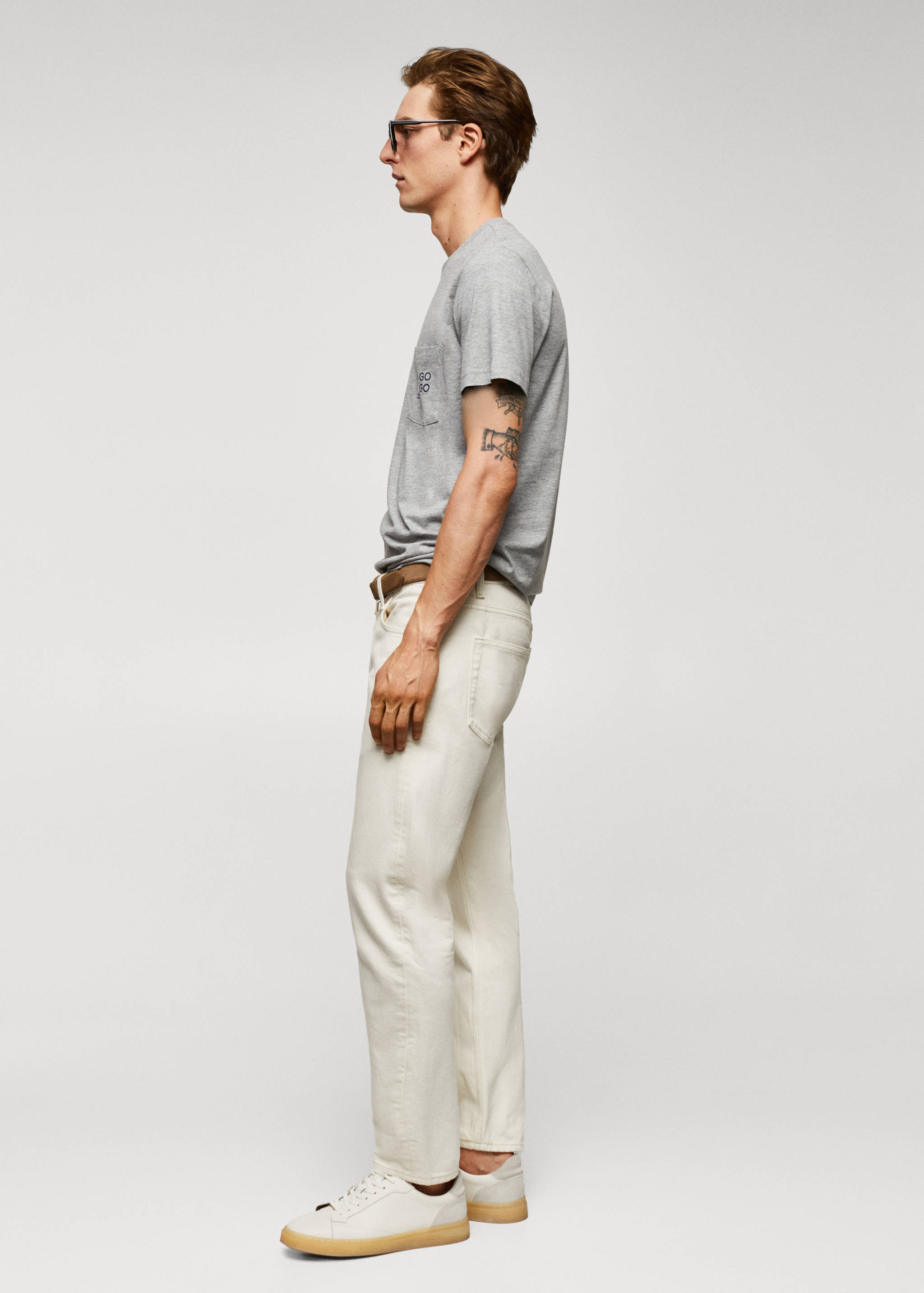 Logo print cotton t-shirt - Details of the article 2