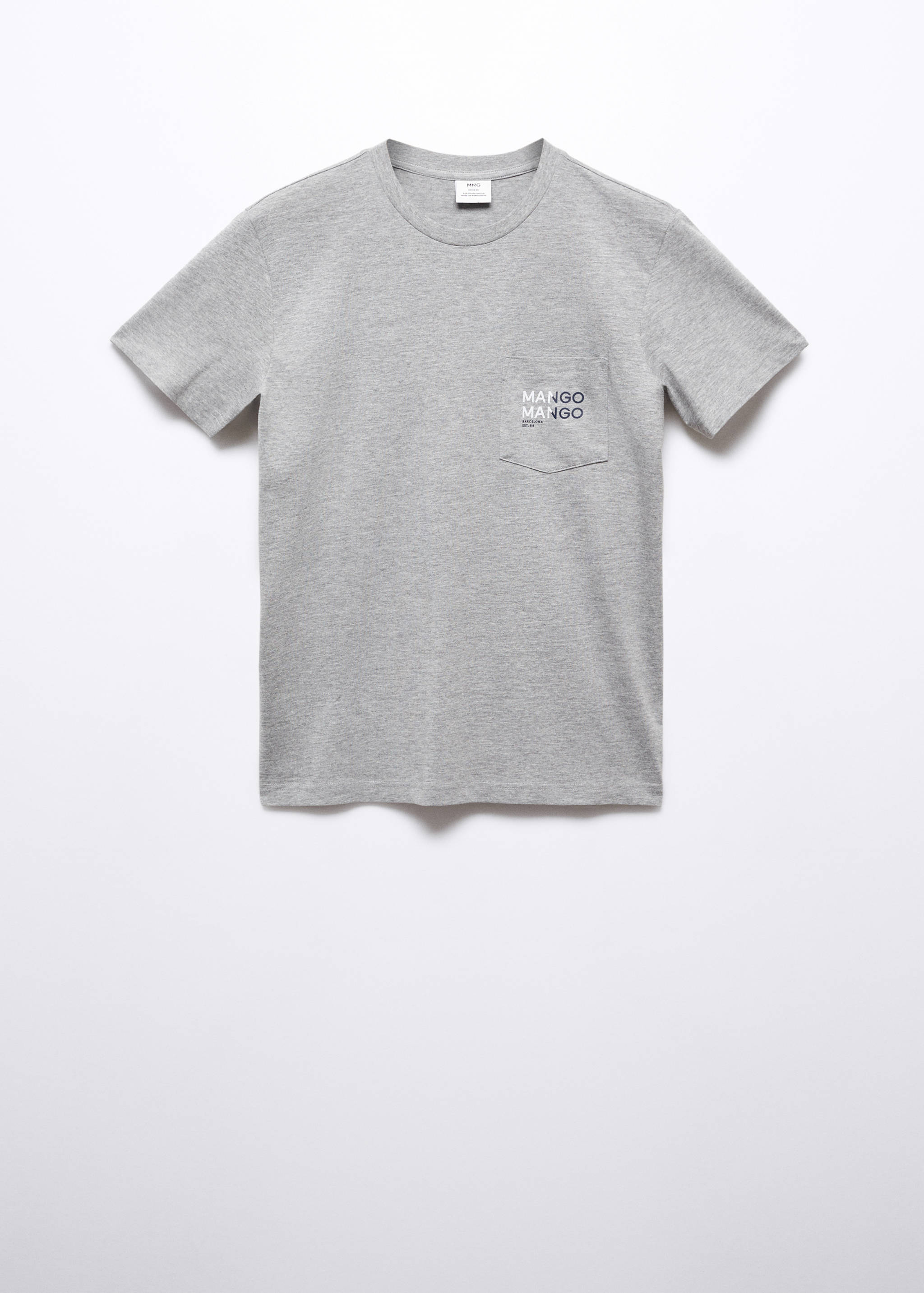 Logo print cotton t-shirt - Article without model