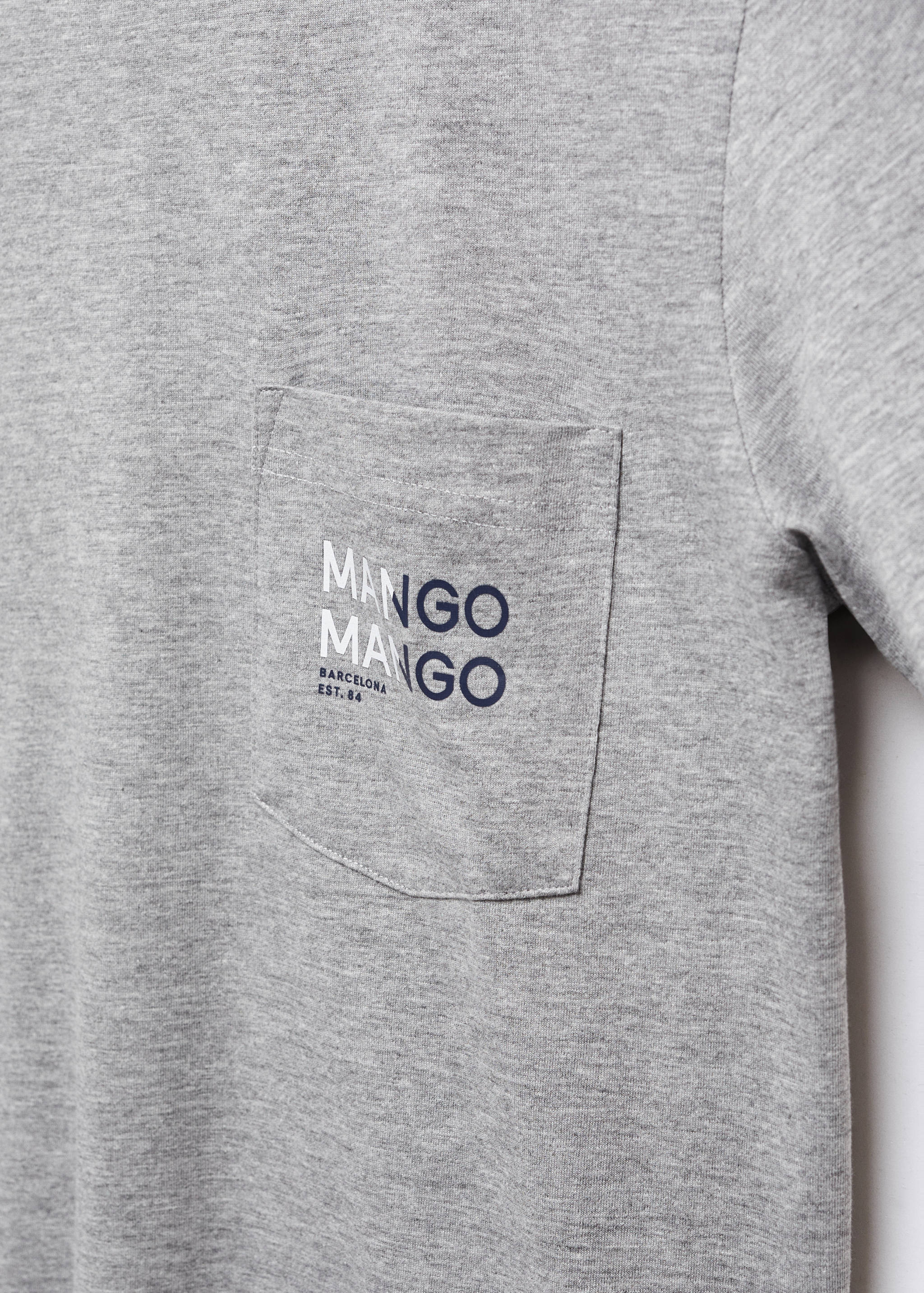 Logo print cotton t-shirt - Details of the article 8