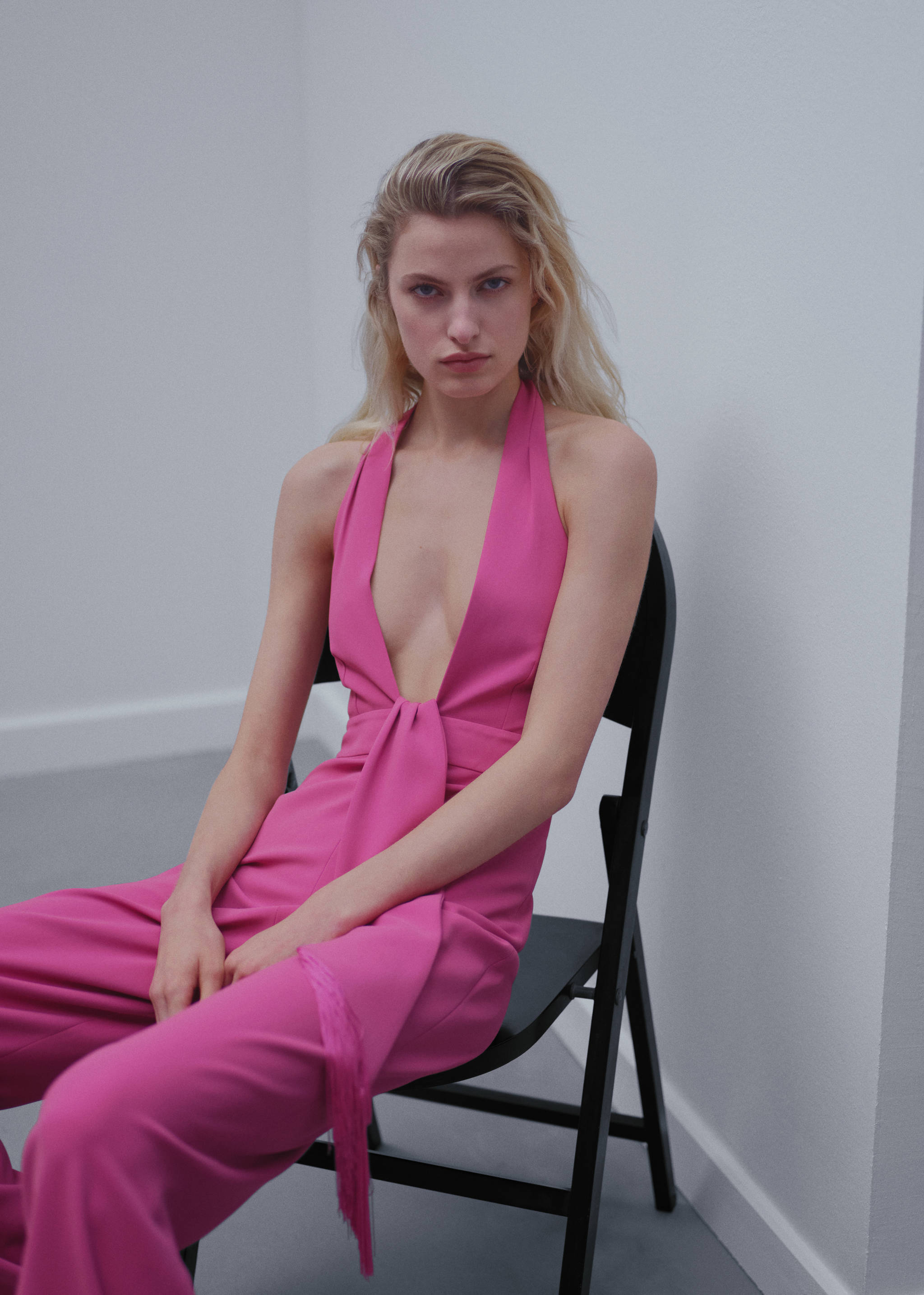 Halterjumpsuit met strikdetail - Detail van het artikel 4