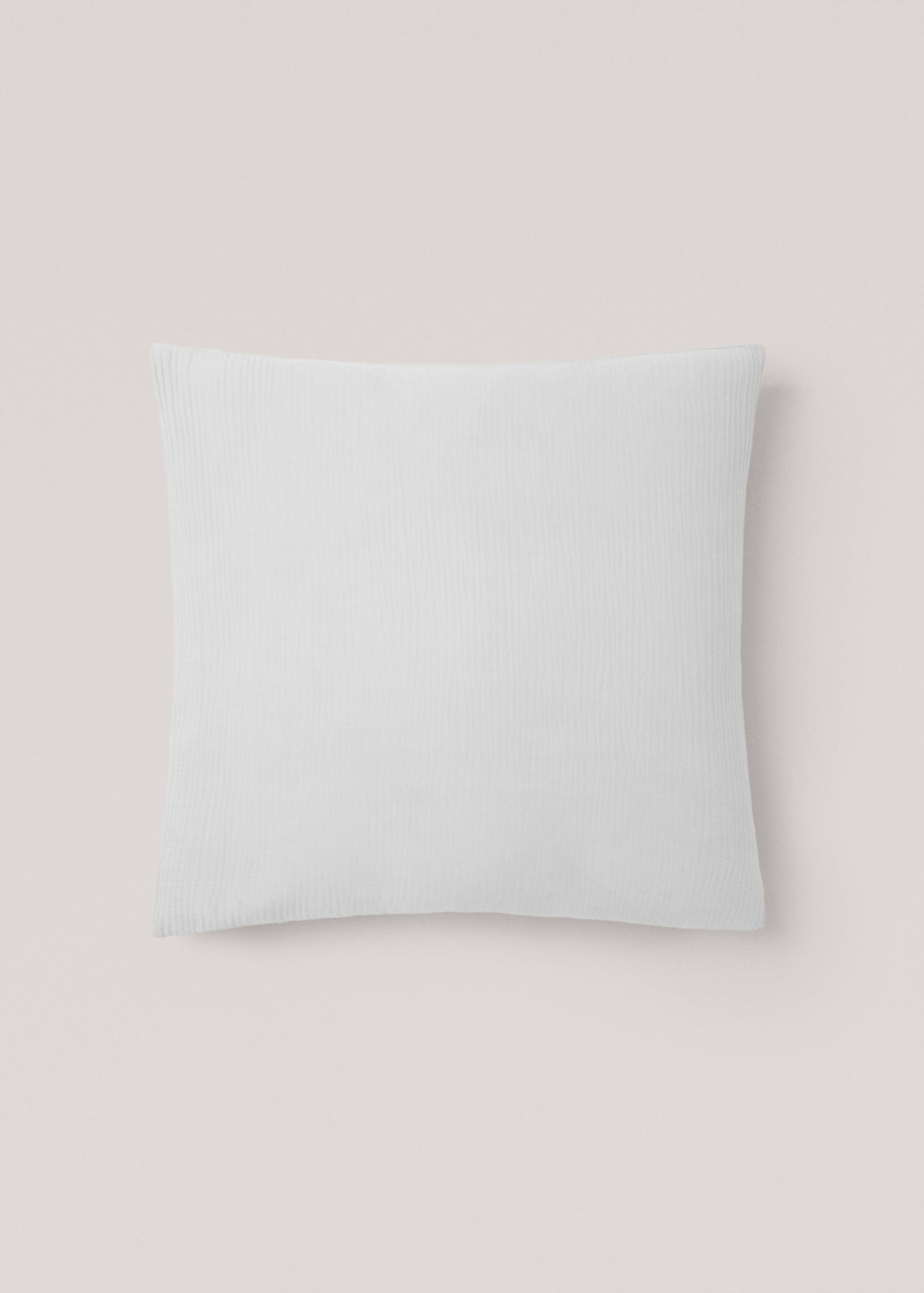 Taie d’oreiller gaze coton 60x60 cm (Lot de deux) - Article sans modèle